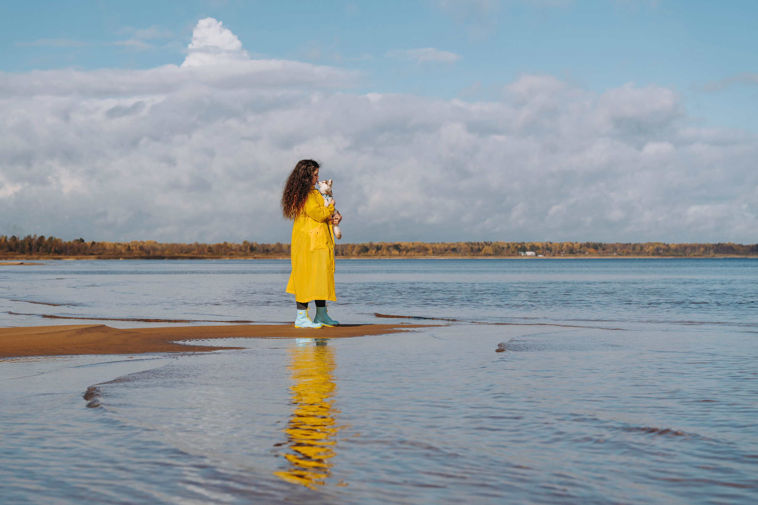 Катерина и Дрэка. Фотограф анималист в Спб недорого Олеся Майорова