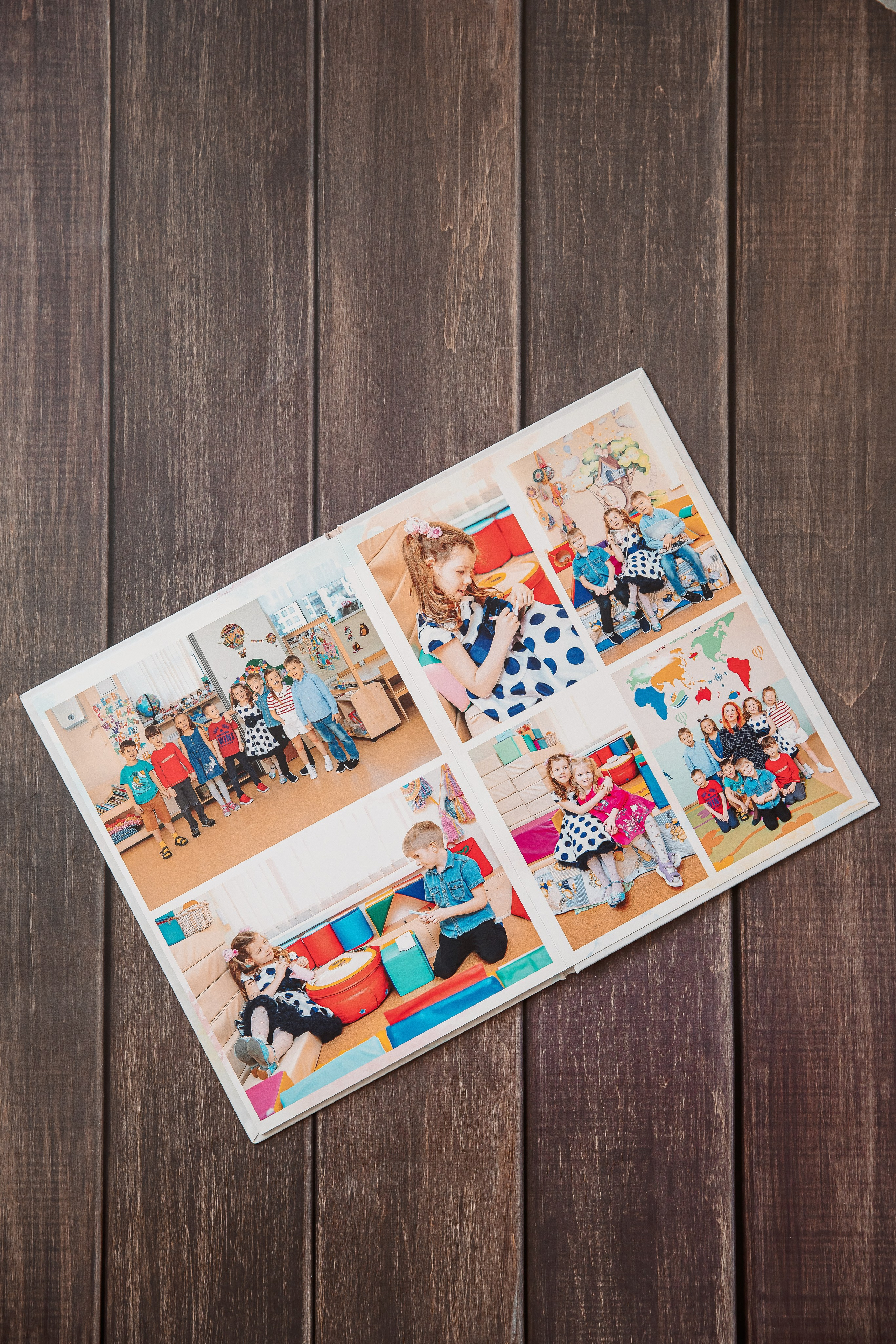Альбомы дет. сад (макет Акварель). Семейный и детский фотограф в Москве Тихонова Ксения