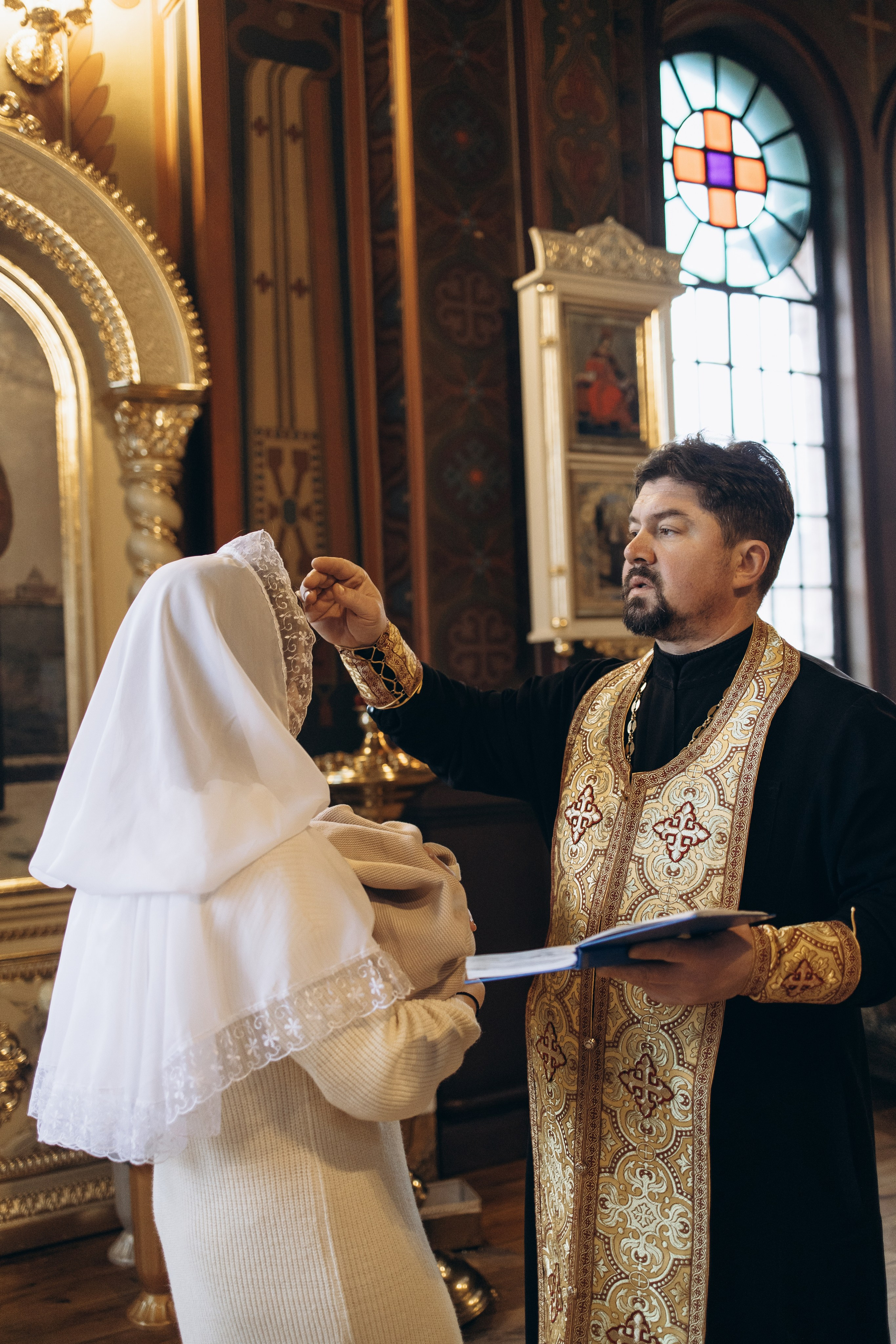 Крещение Софии. Самый теплый фотограф в Краснодаре Рябоконь Ксения