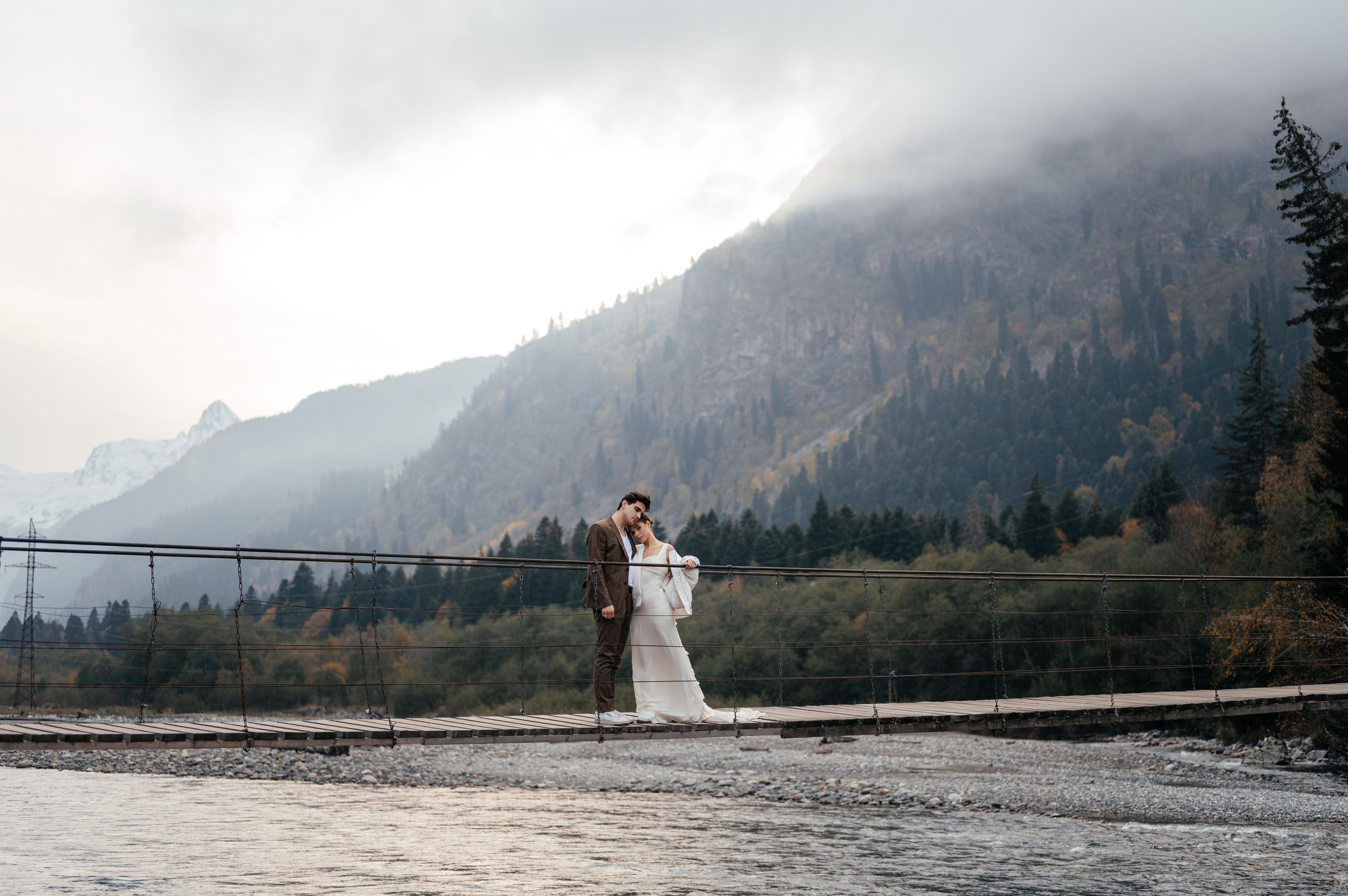 Сандра&Костя (Домбай). Свадебный фотограф в Донецке — Вита Донец