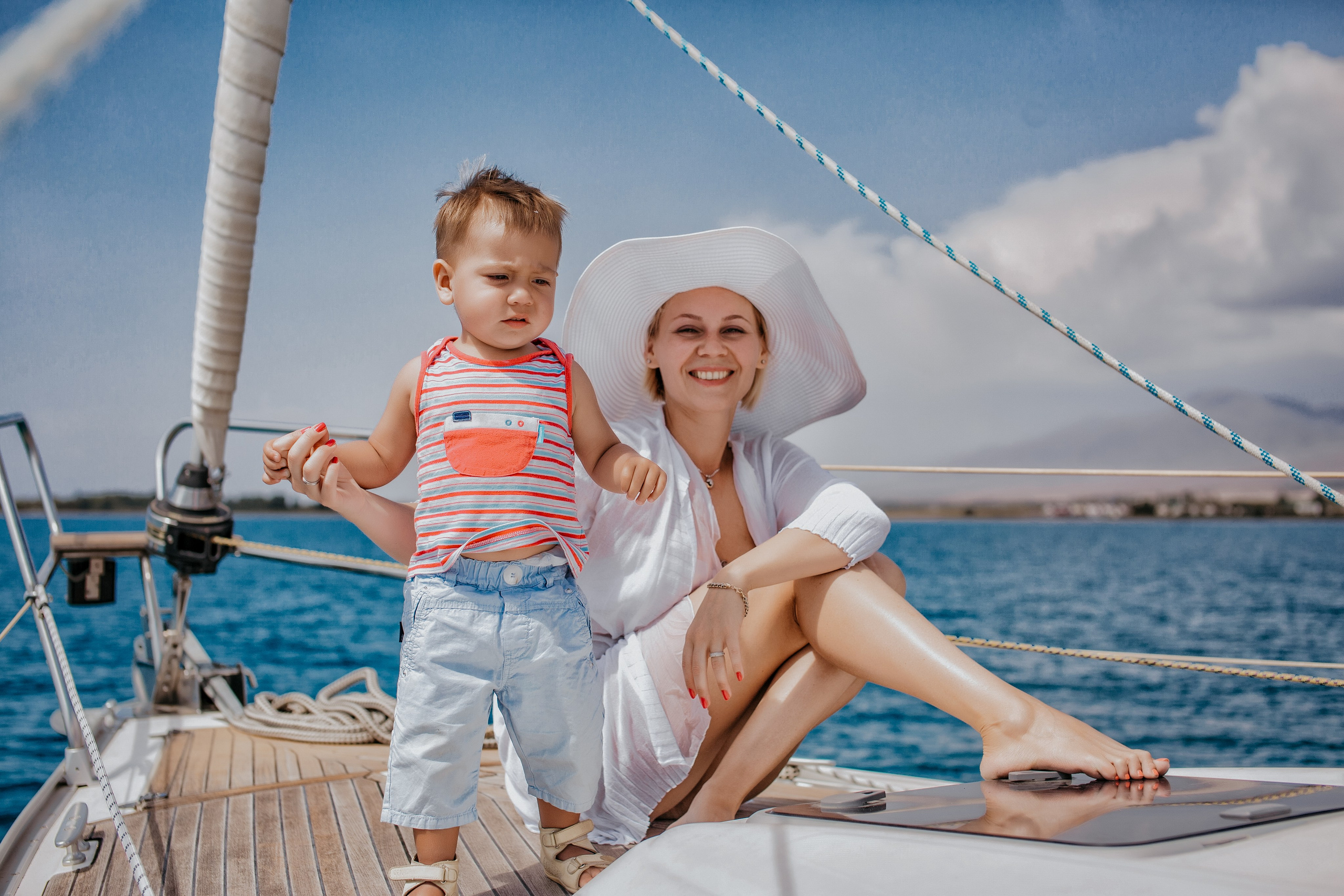 Семейная морская прогулка. Свадебный и Семейный Фотограф в Краснодаре