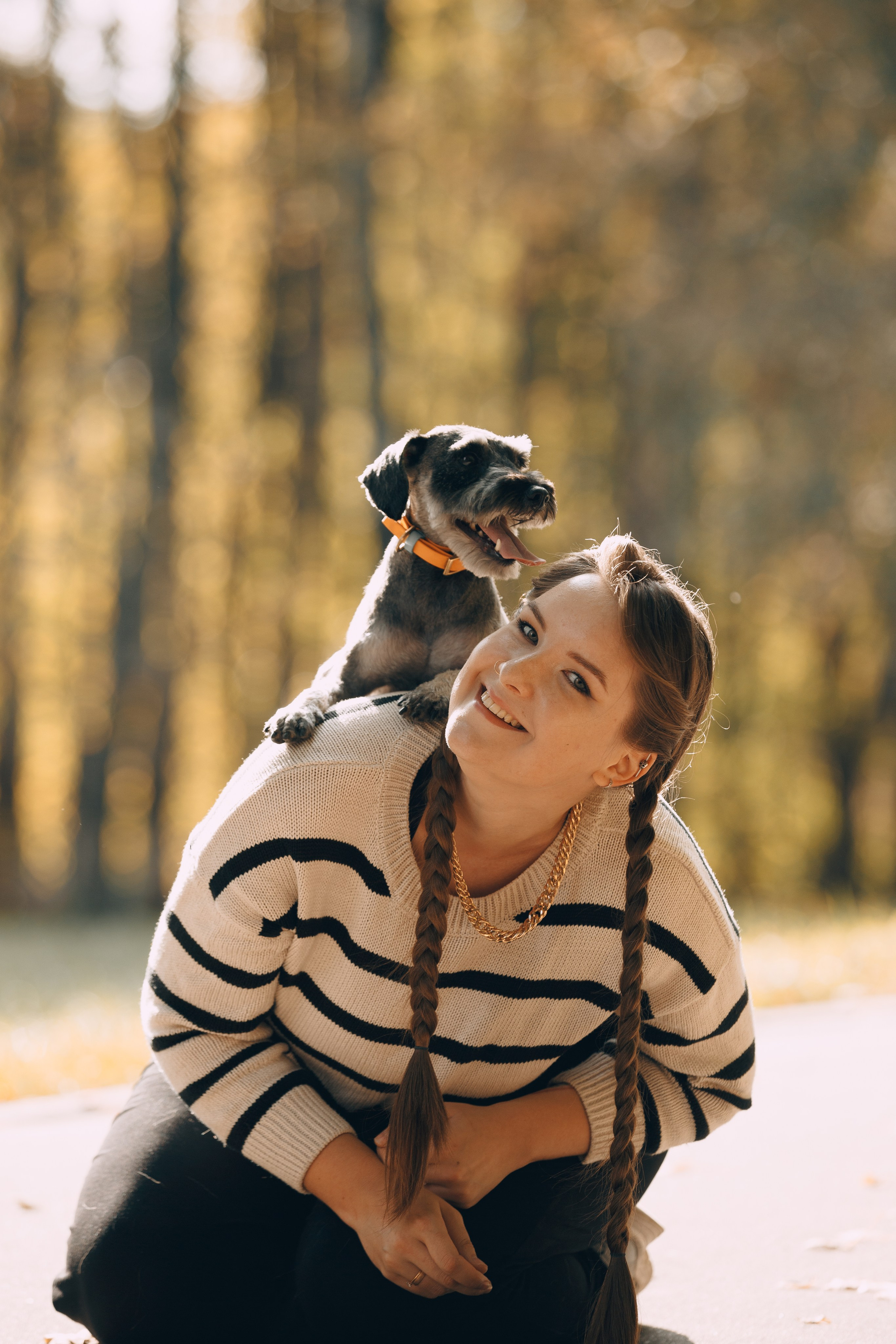 Оля и компания. Фотограф анималист Кристина Карпова, Москва