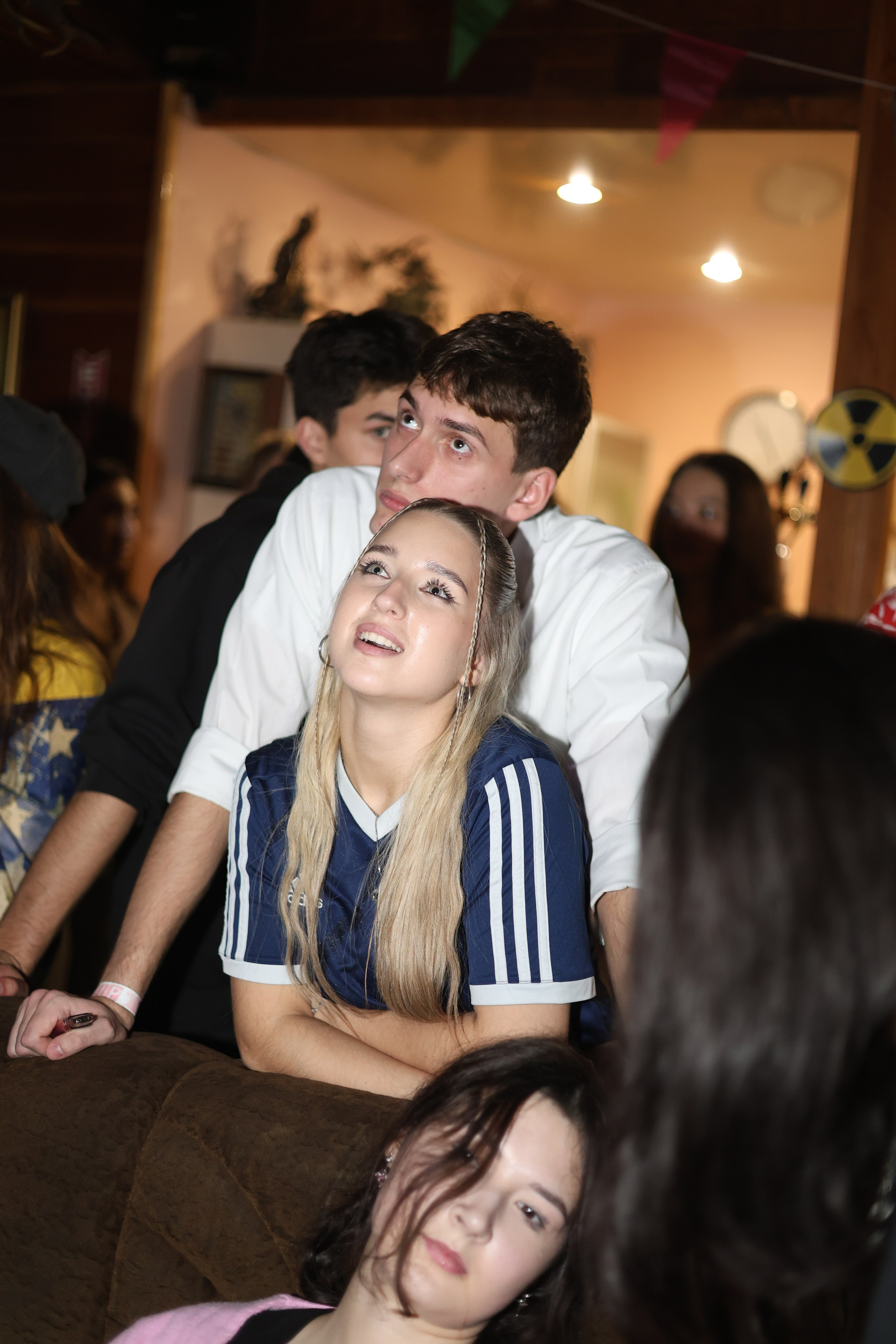 Student american-style party. Mintonov's Film Studio