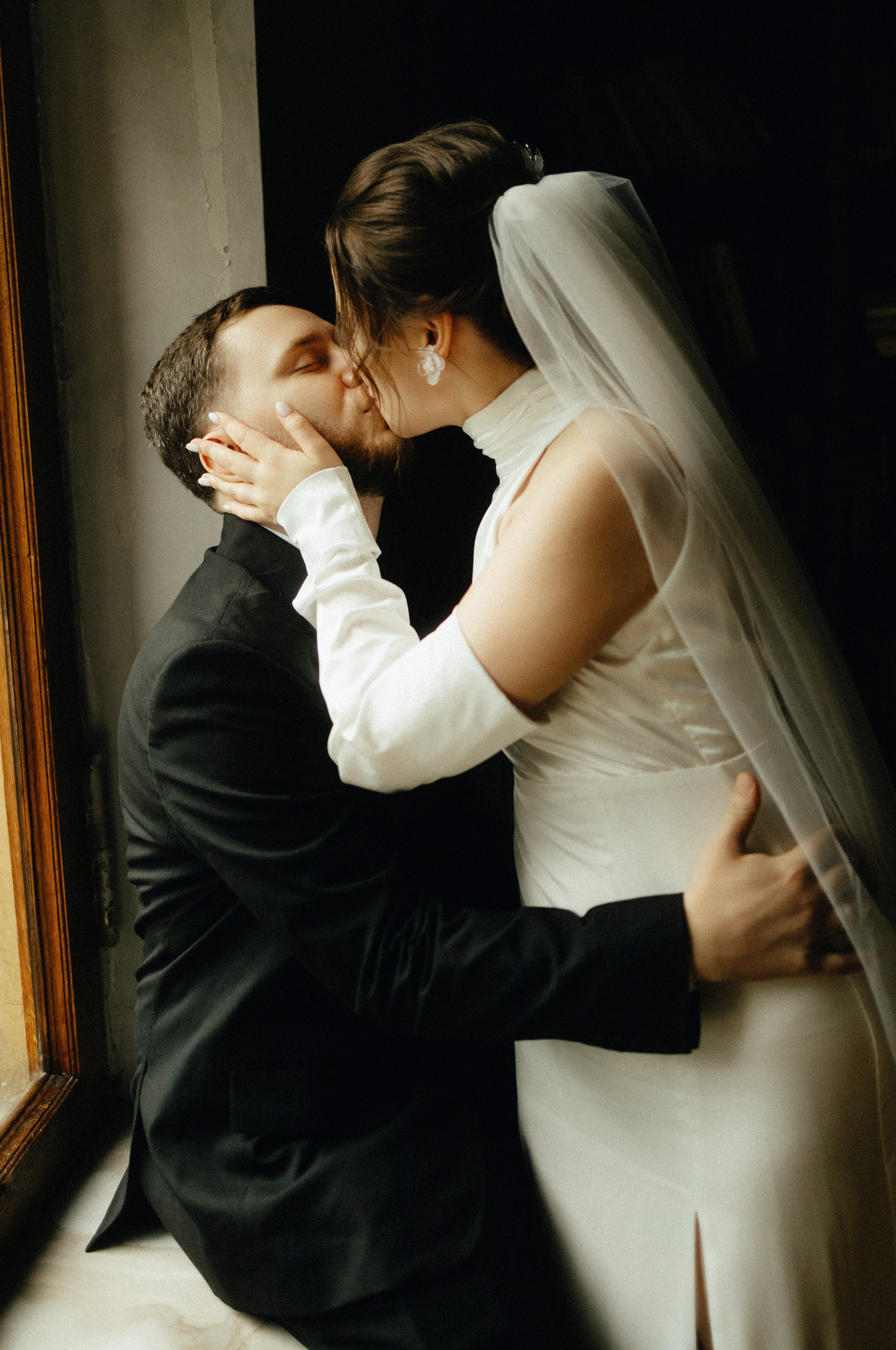 Дмитрий и Арина, роспись в библиотеке читальне имени Пушкина. Свадебный и портретный фотограф в Москве Кристина Золотова