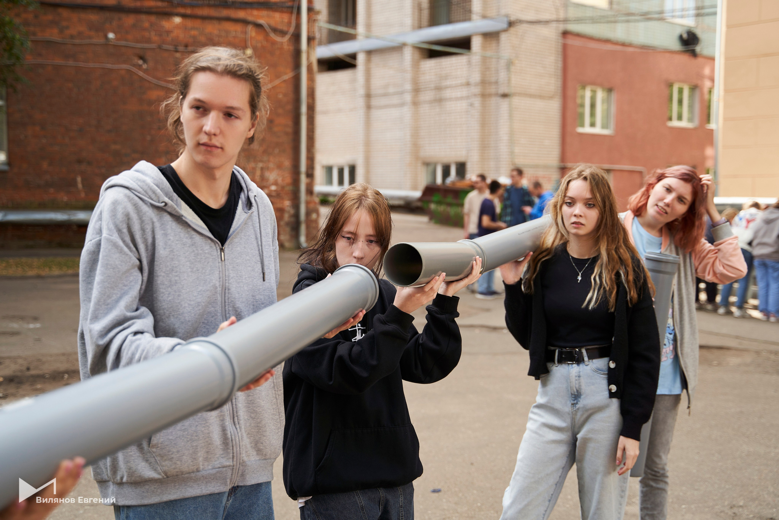 Мероприятие «Веревка» для первокурсников ННГАСУ. Репортажный фотограф Вилянов Евгений. Нижний Новгород