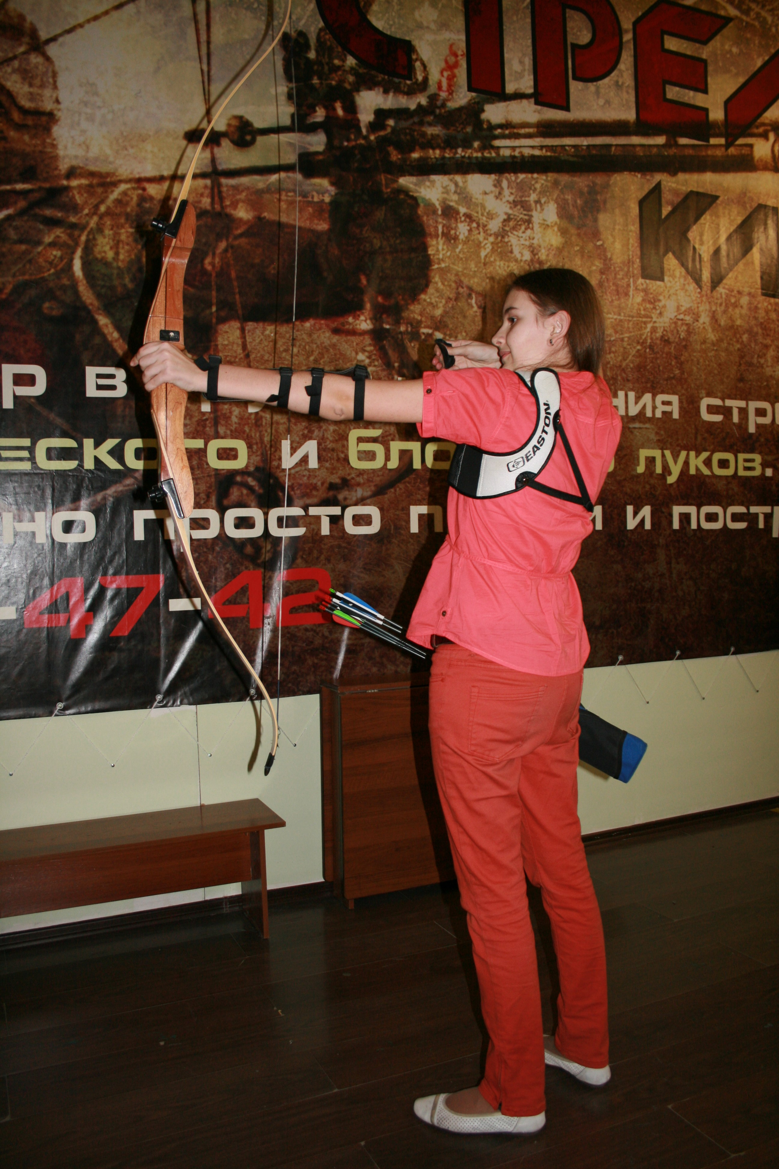 Соня ДР Стрелковый клуб 14 лет 15.03.2014. Семейный, Свадебный фотограф СПБ Питер— Романова Екатерина