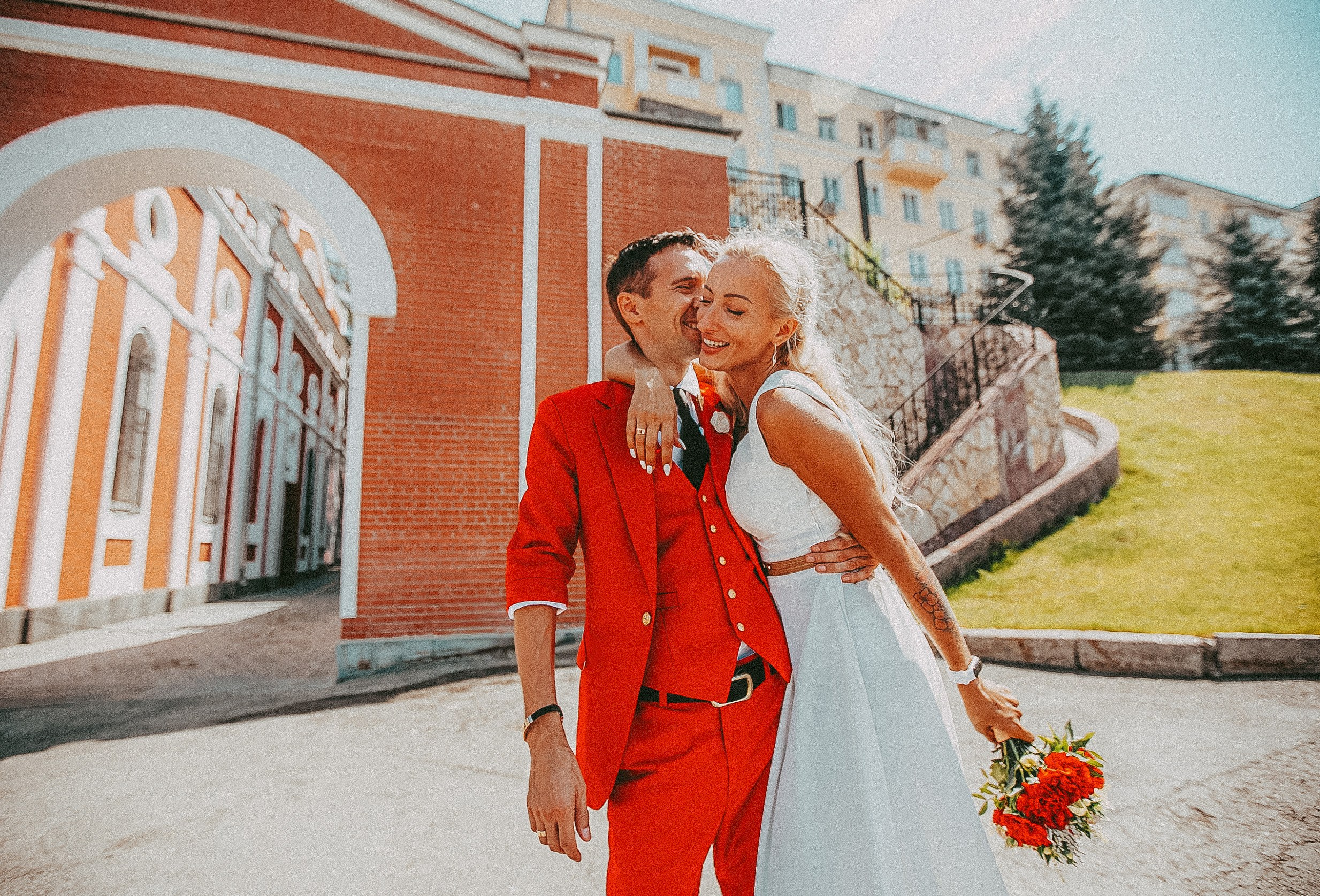 Свадебная летняя фотосессия. Фотограф в городе Самара Александр Гераськин