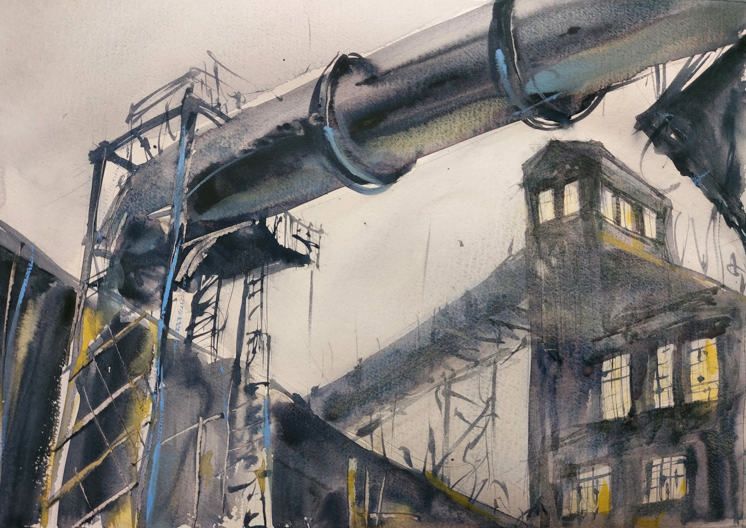 Oct 2024 | Friday Circle Drawing | A3 | Sold | Photo Reference: https://ru.pinterest.com/pin/468092955025622190/