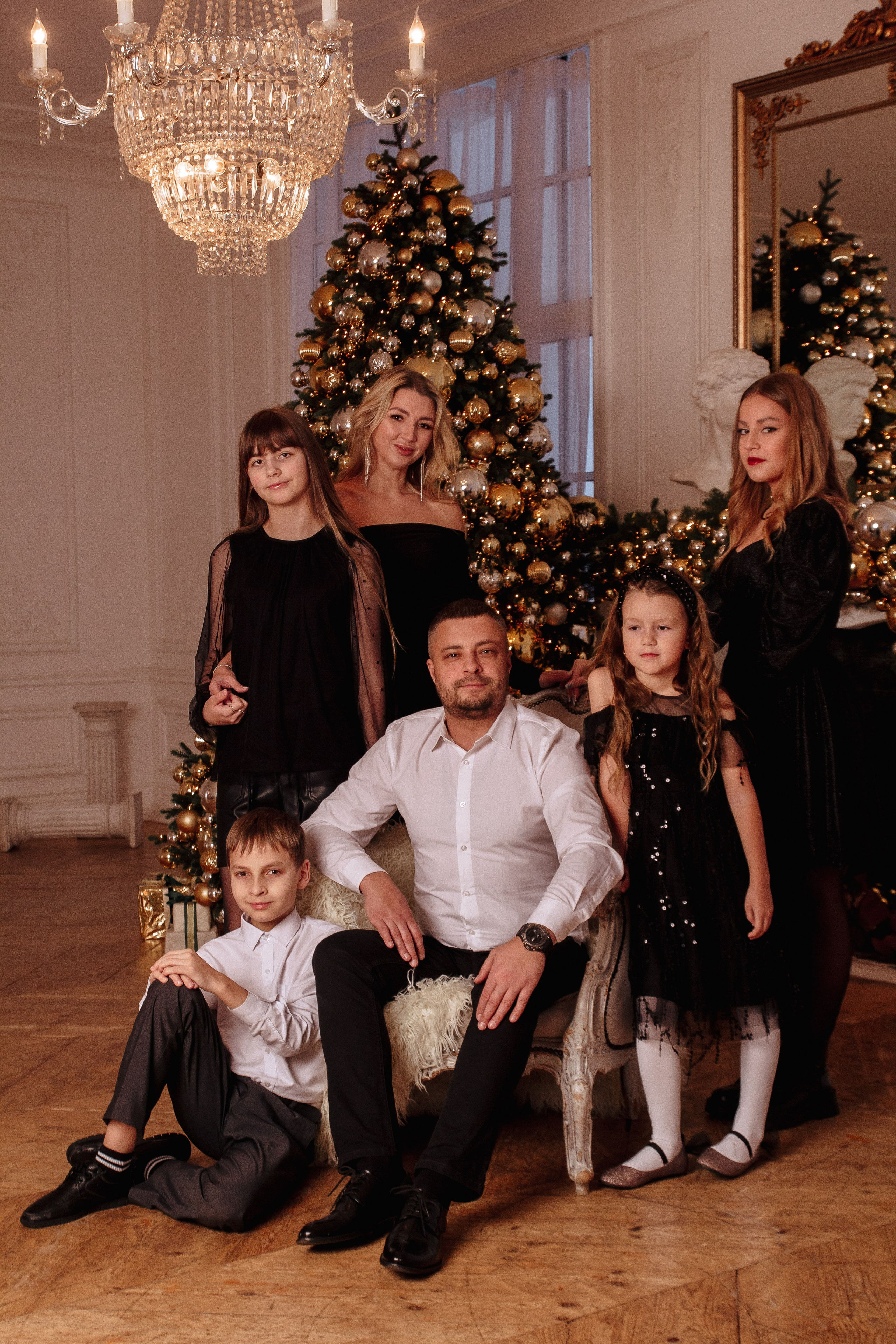 Стильное рождество. Детский| Семейный фотограф в Санкт-Петербурге Коршунова Анна