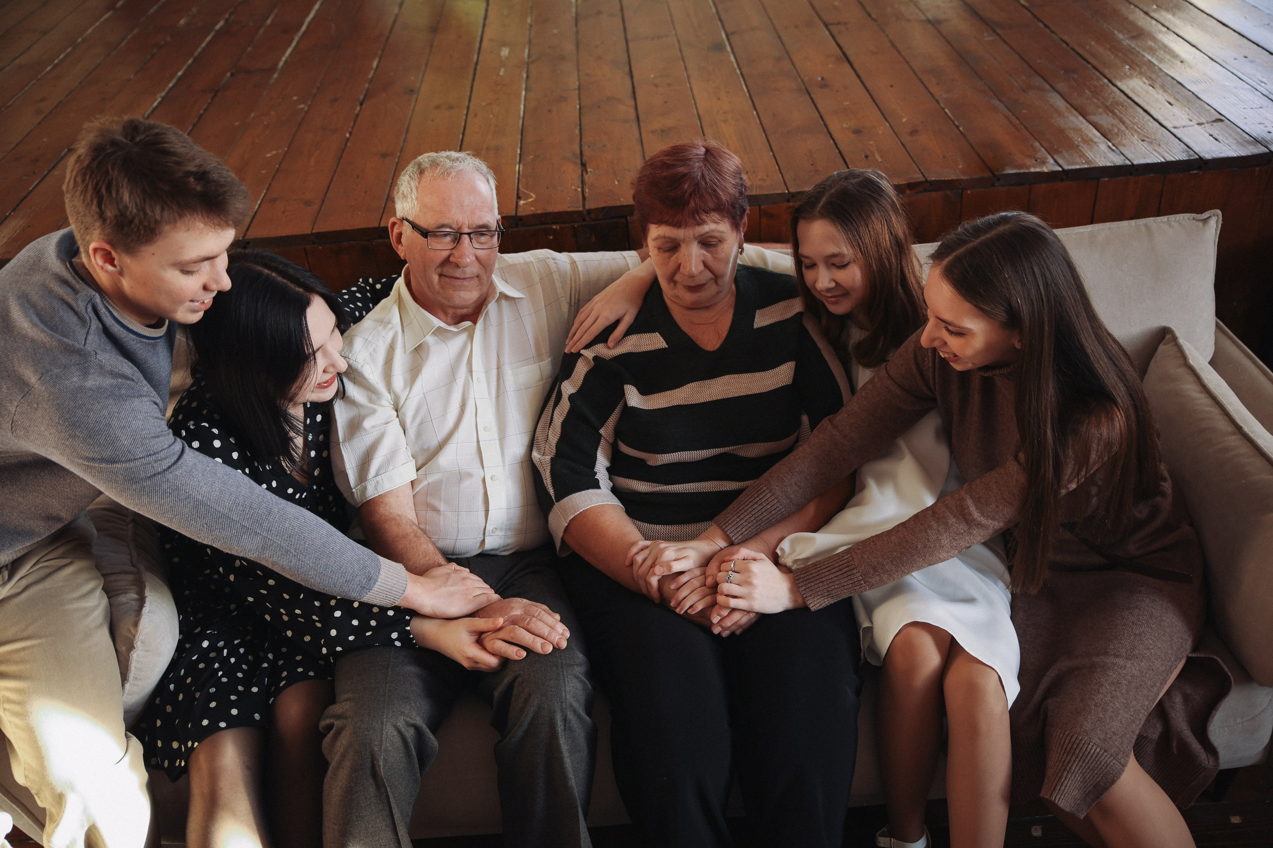 Семейная фотосессия Большая семья Фотосессия с родителями. Фотограф Владимир Москва