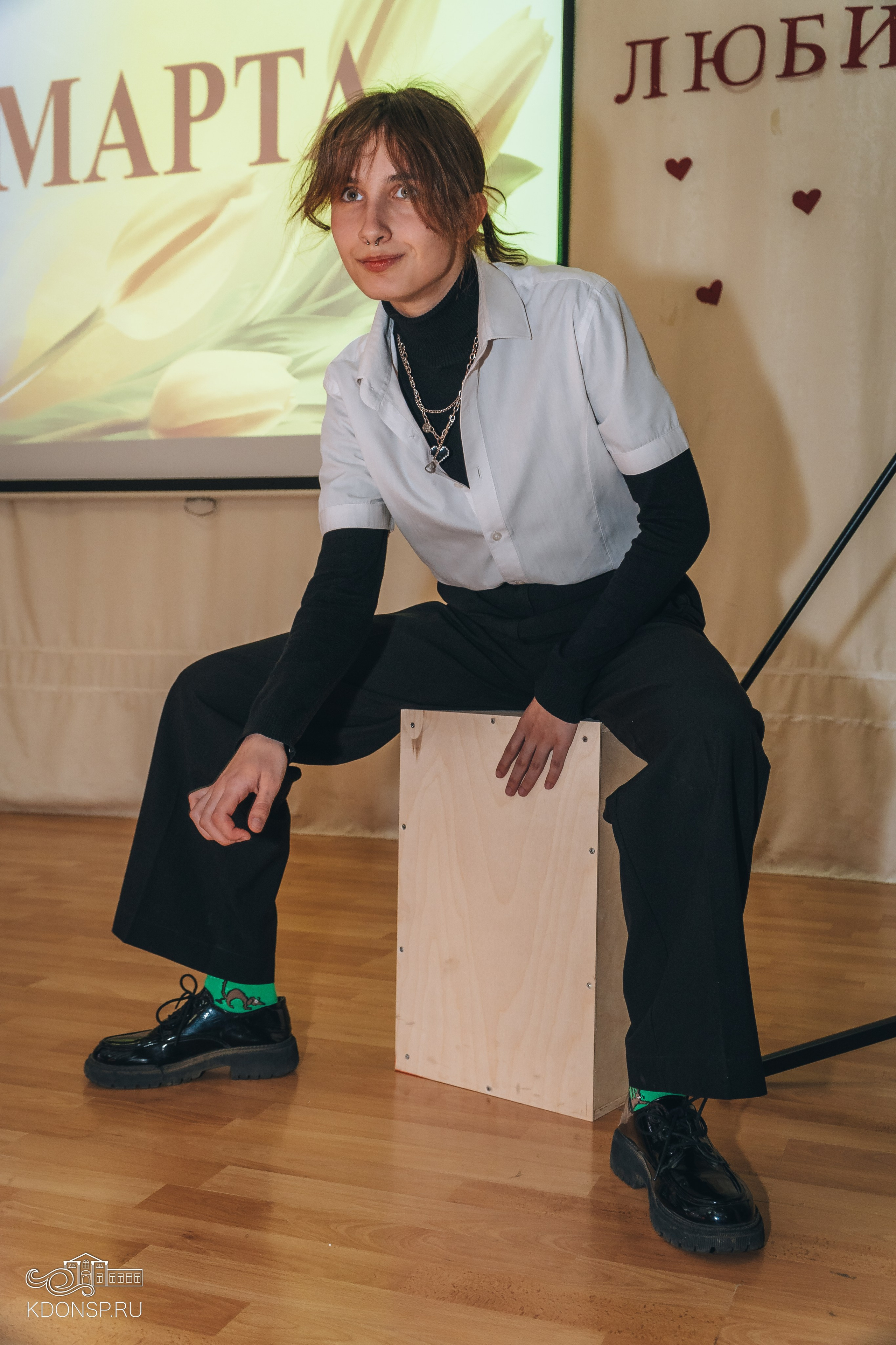 В преддверии праздника весны. Новотитаровский Дом культуры