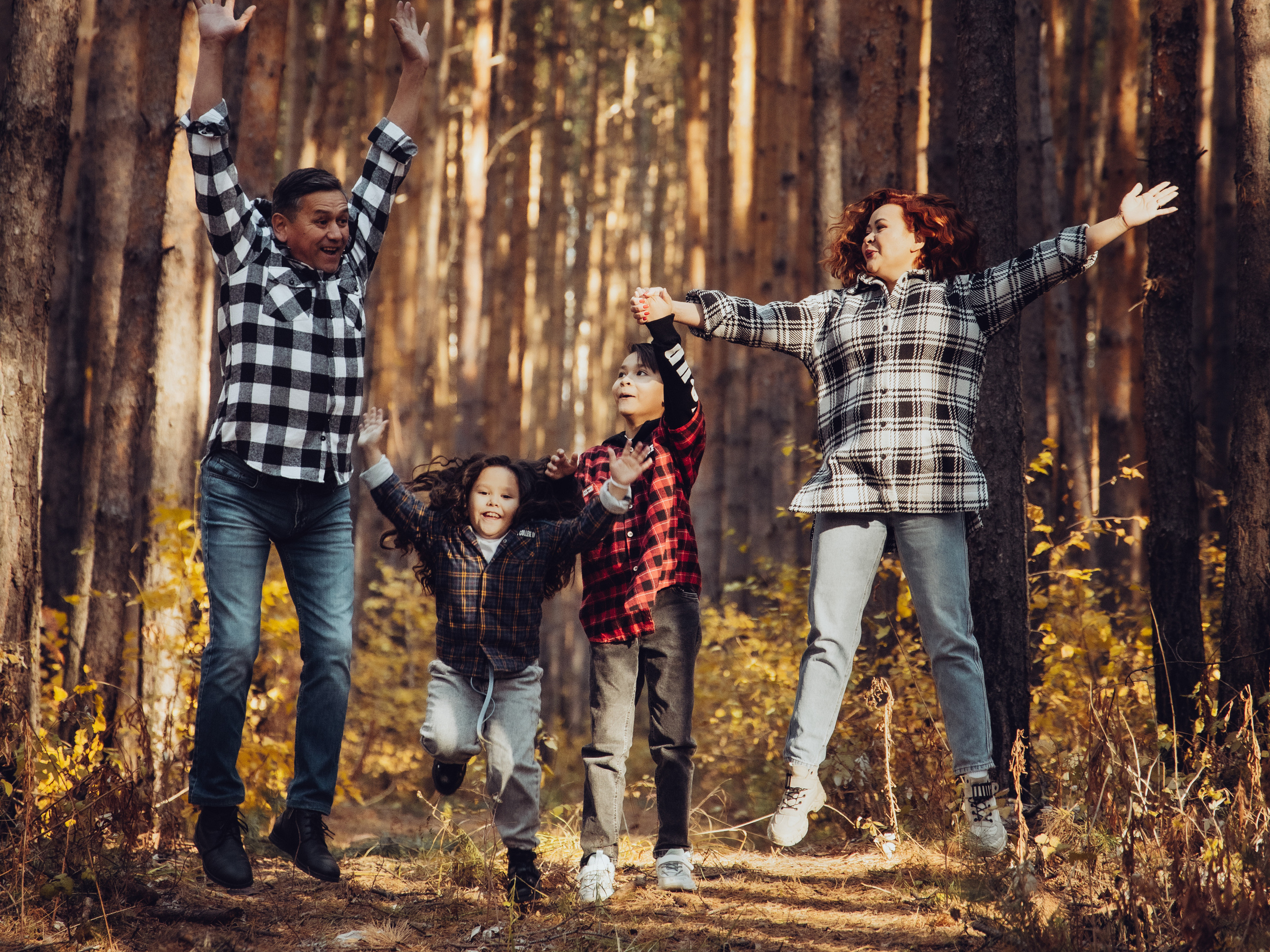 Осенняя семейная фотосессия. Фотограф Марсель Батыршин
