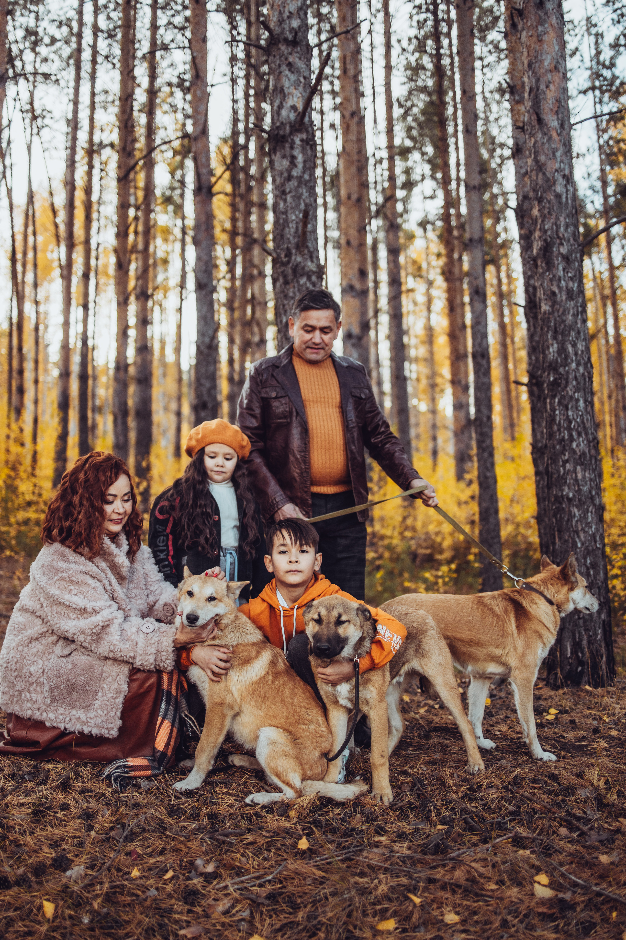 Осенняя семейная фотосессия. Фотограф Марсель Батыршин
