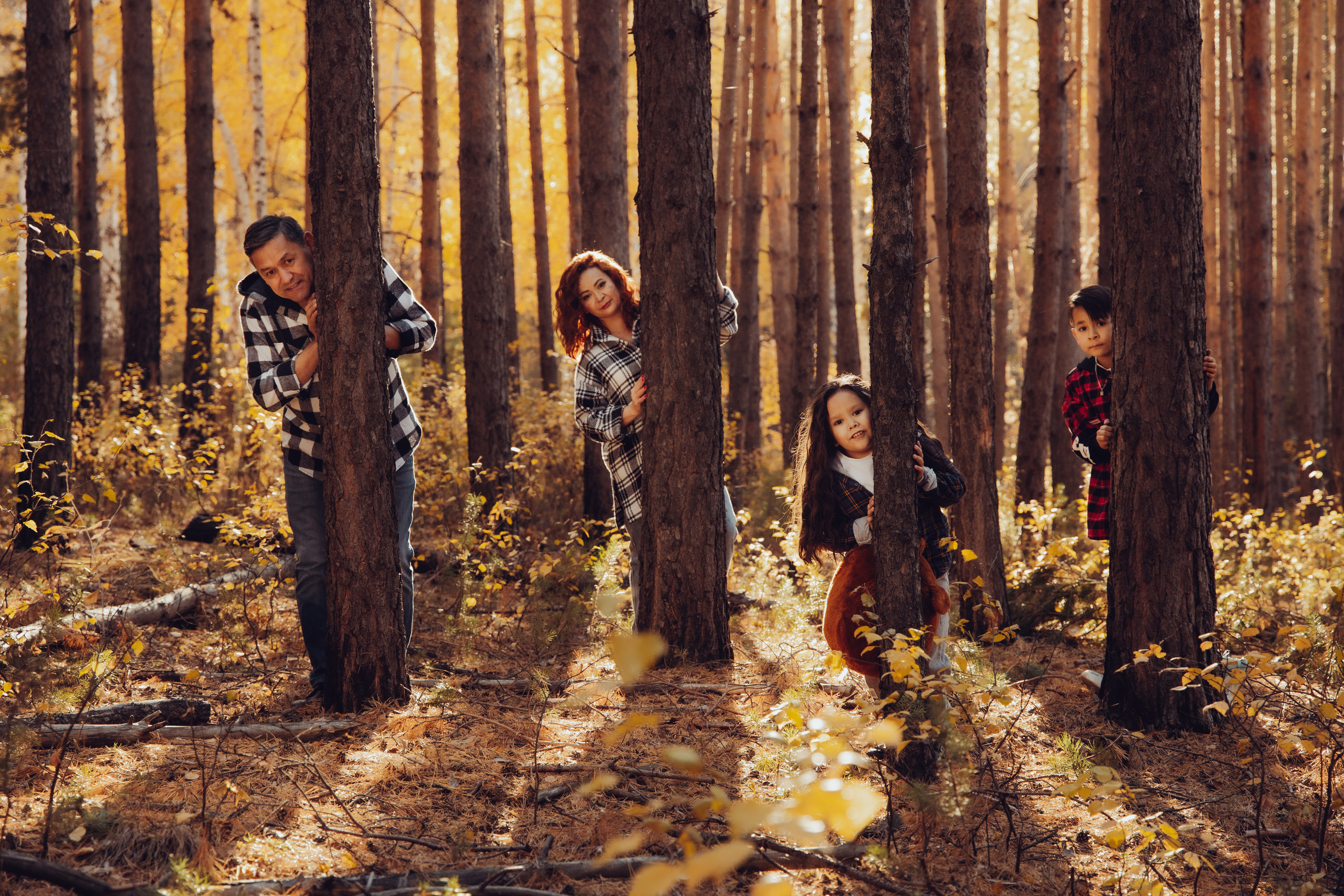Осенняя семейная фотосессия. Фотограф Марсель Батыршин