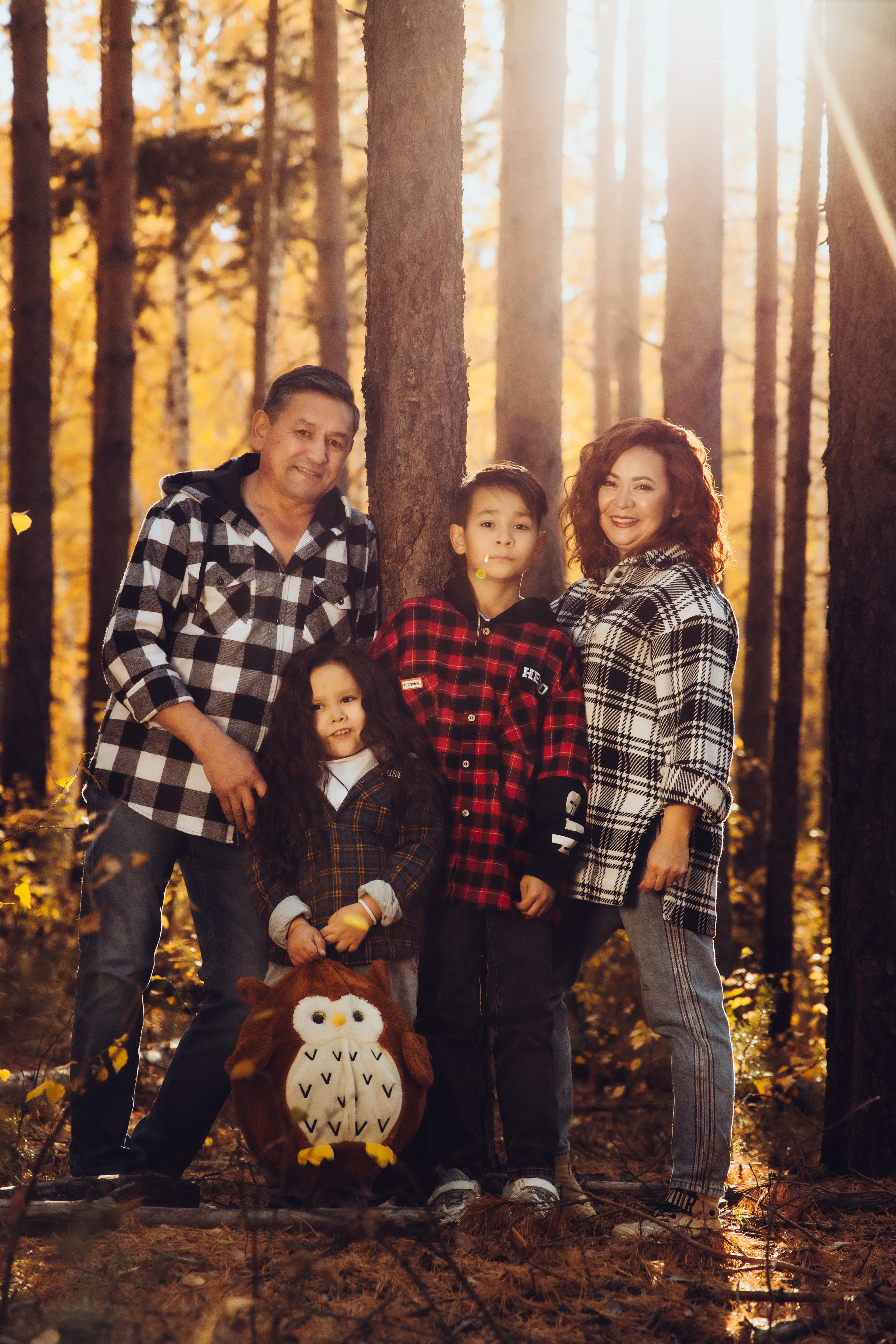 Осенняя семейная фотосессия. Фотограф Марсель Батыршин