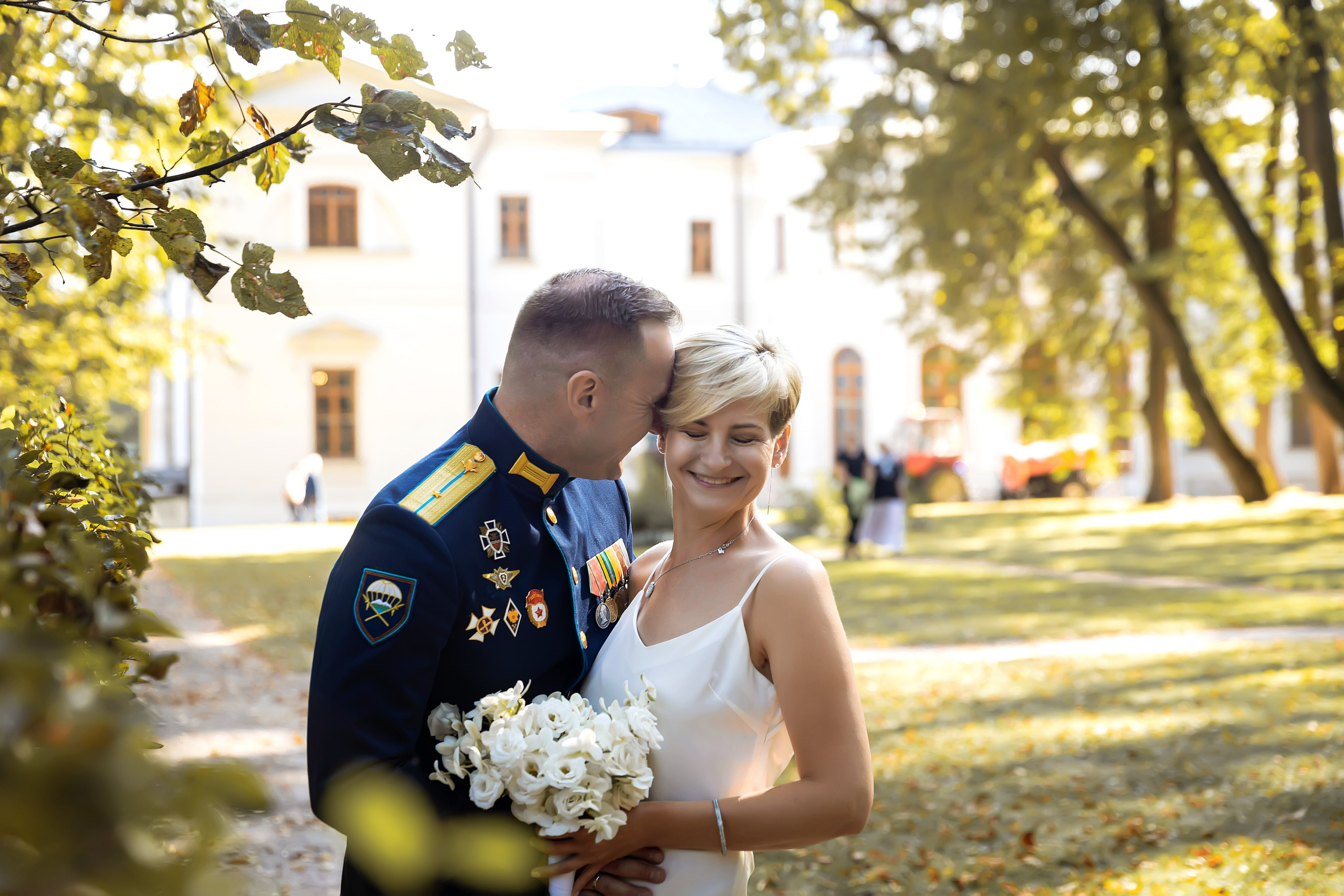 Свадьба в усадьбе Остафьево. Школьный и детский фотограф Старожилово
