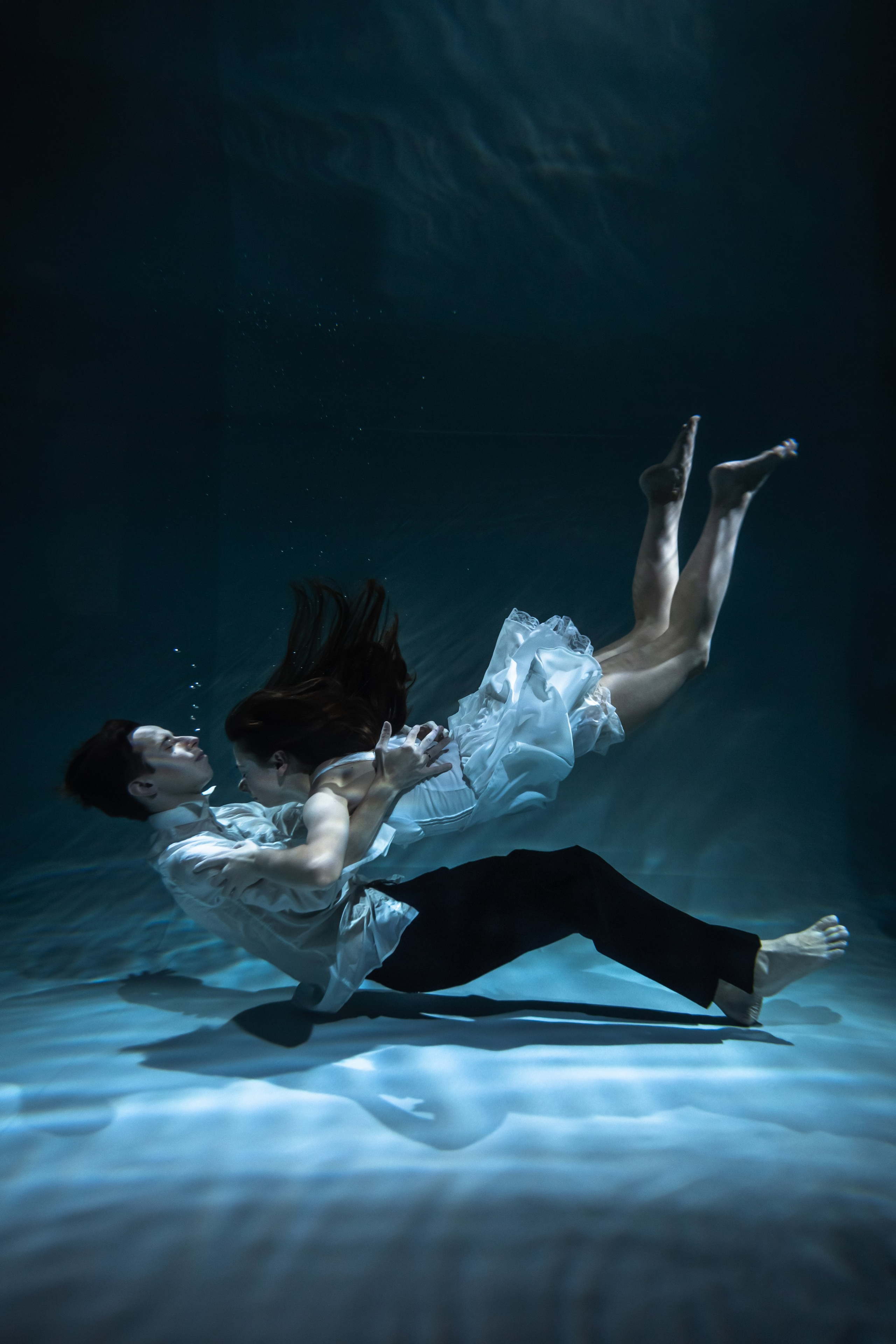 Самая эффектная фотосессия для влюбленных: лав стори под водой.