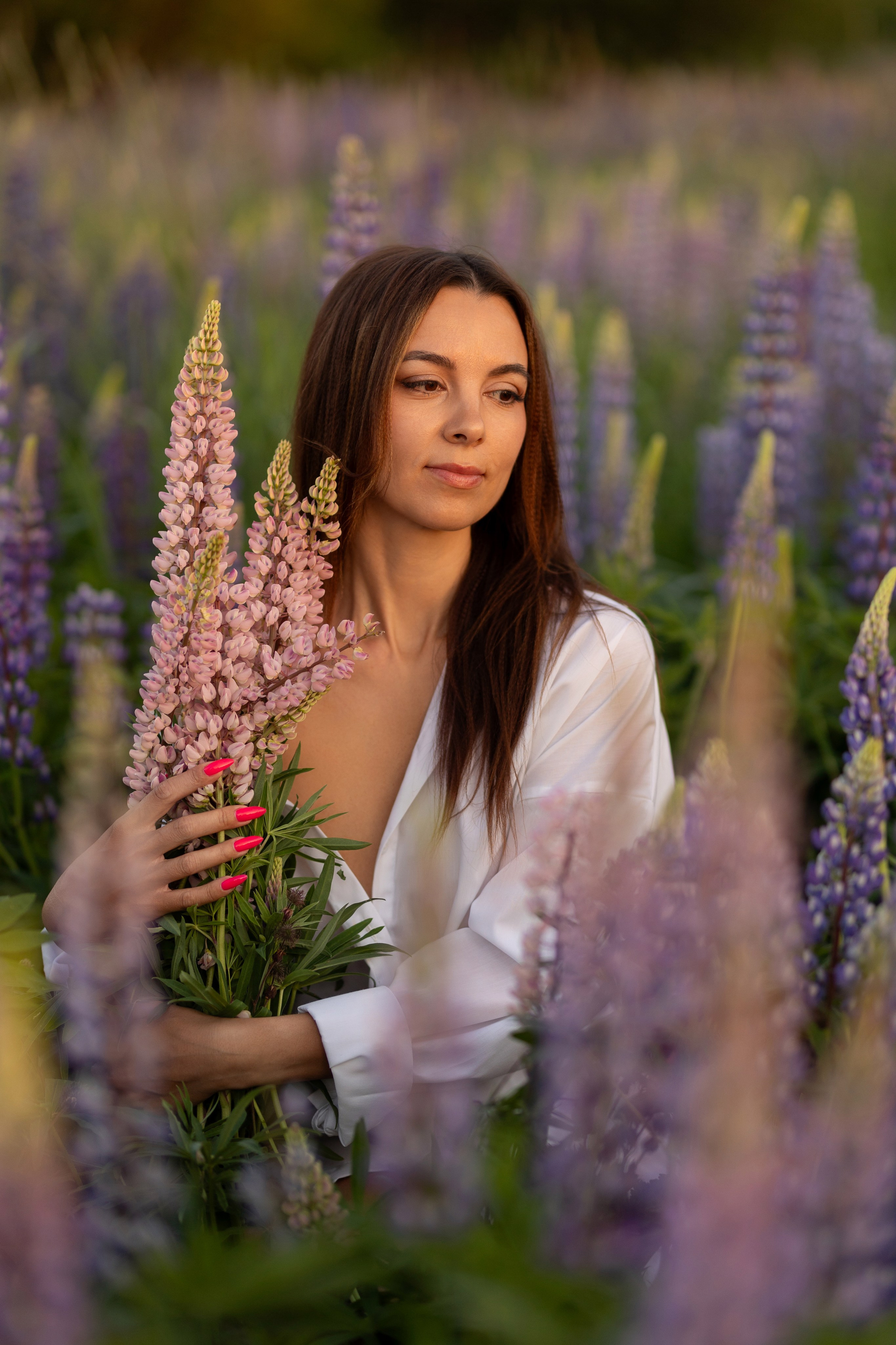 Фотосессия с люпинами. Семейный и свадебный фотограф в Санкт-Петербурге Татьяна Швыкова
