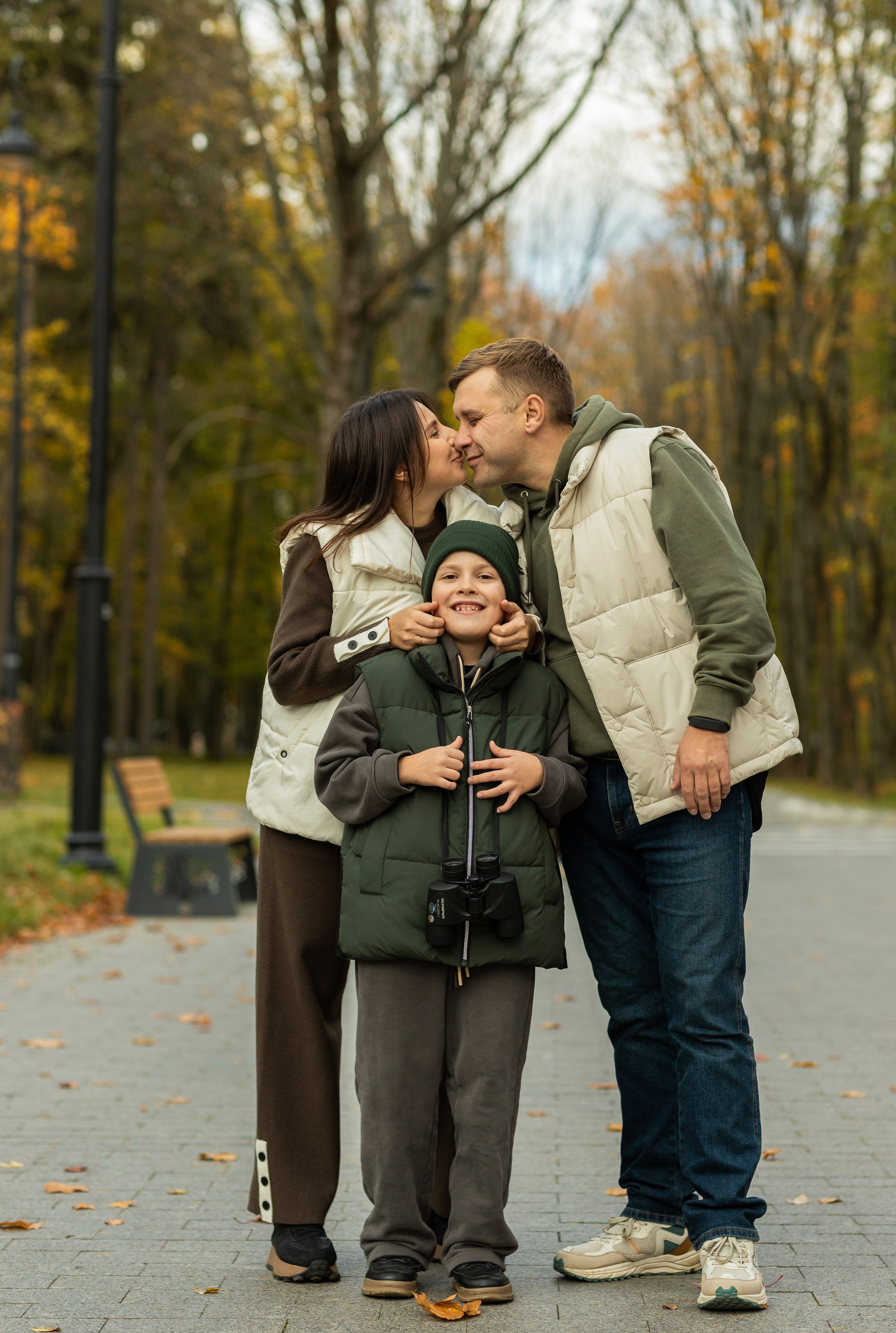 Осень на Речном вокзале. Семейный и детский фотограф в Москве Олеся Маркина
