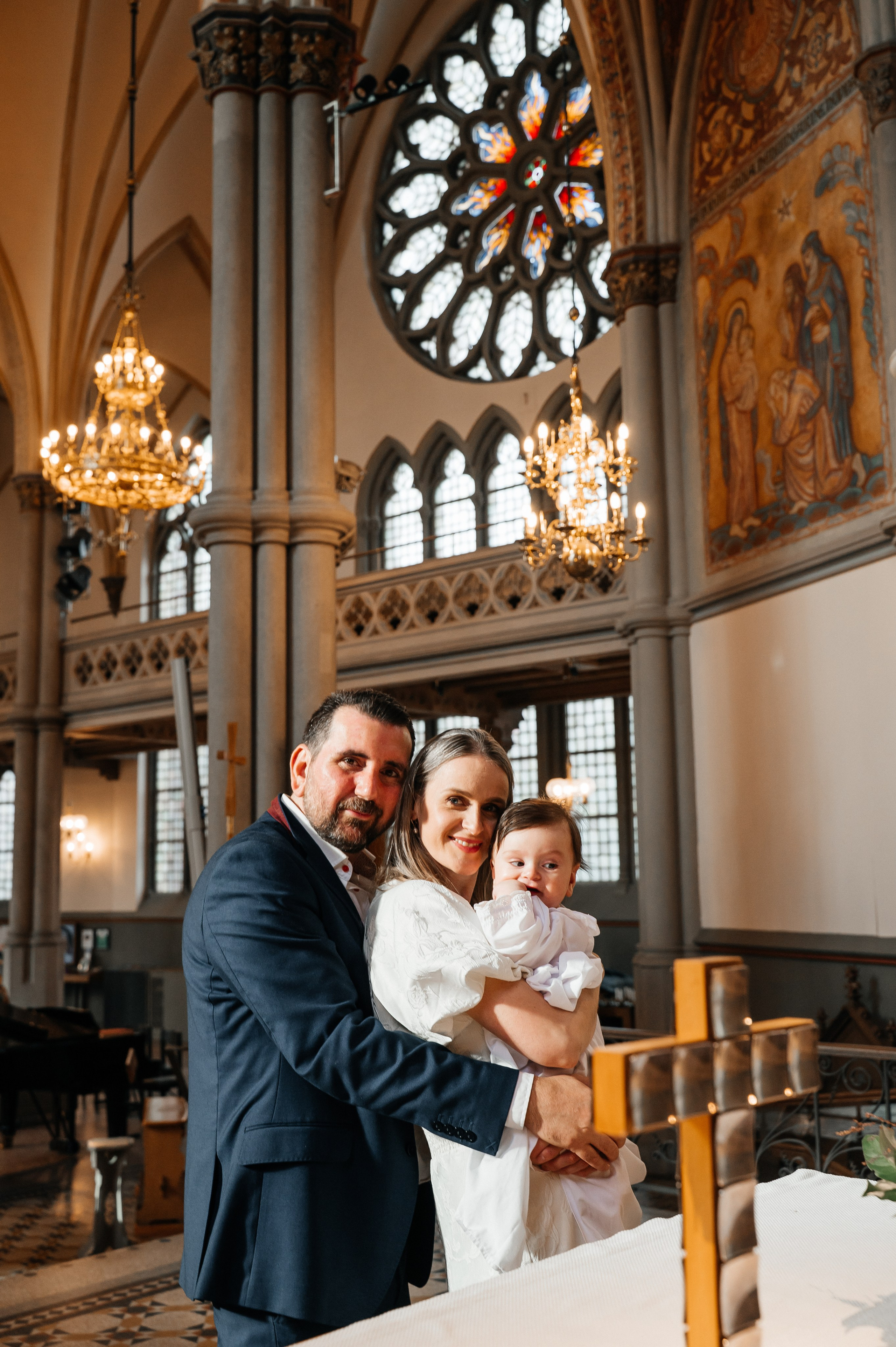 Dopfotografering i Oscar Fredriks kyrka | Fotograf i Göteborg. Bröllops- och familjefotograf i Halmstad | Valentina