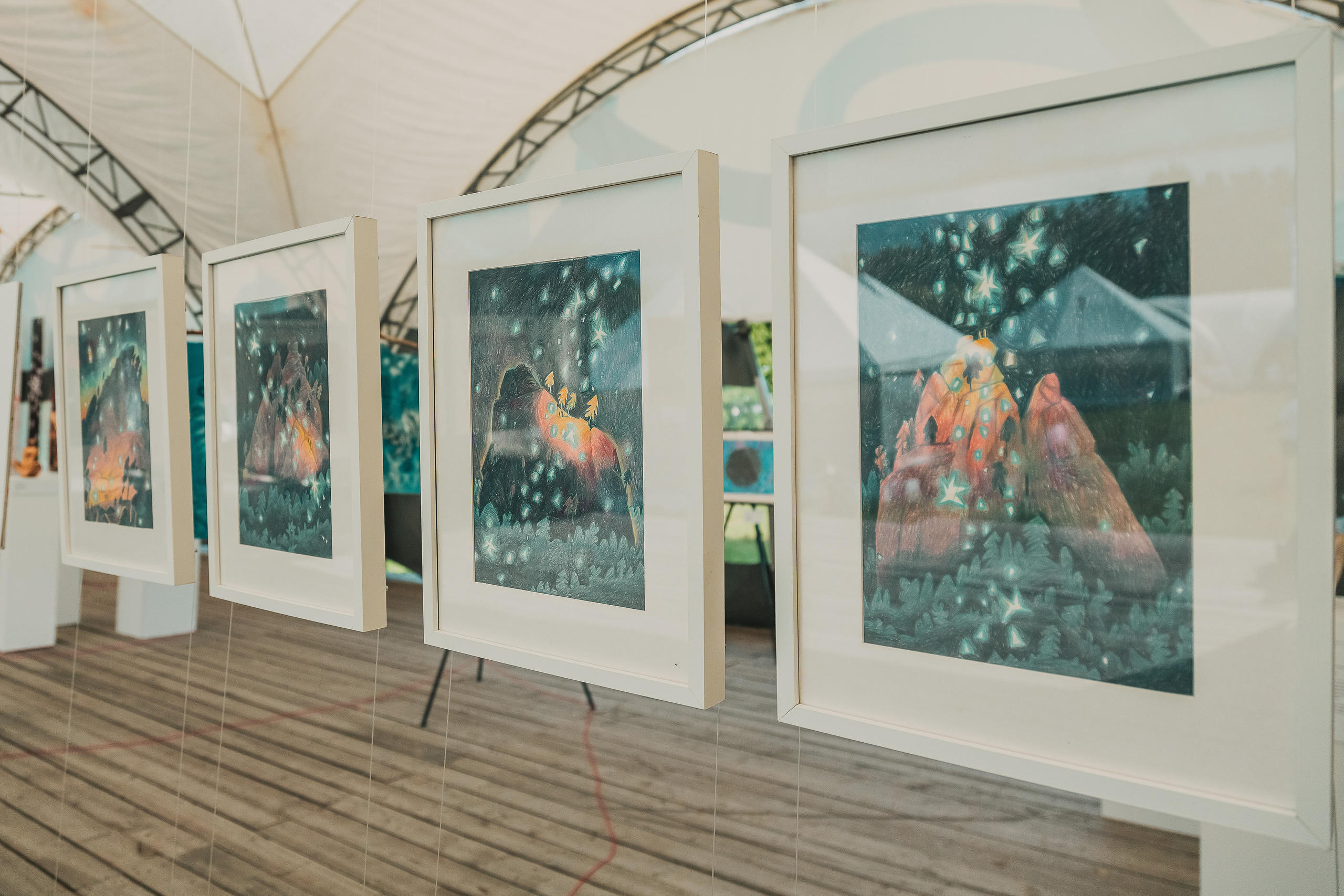 Тайгаrt. Мерцание на границе1. Элина Гусарова