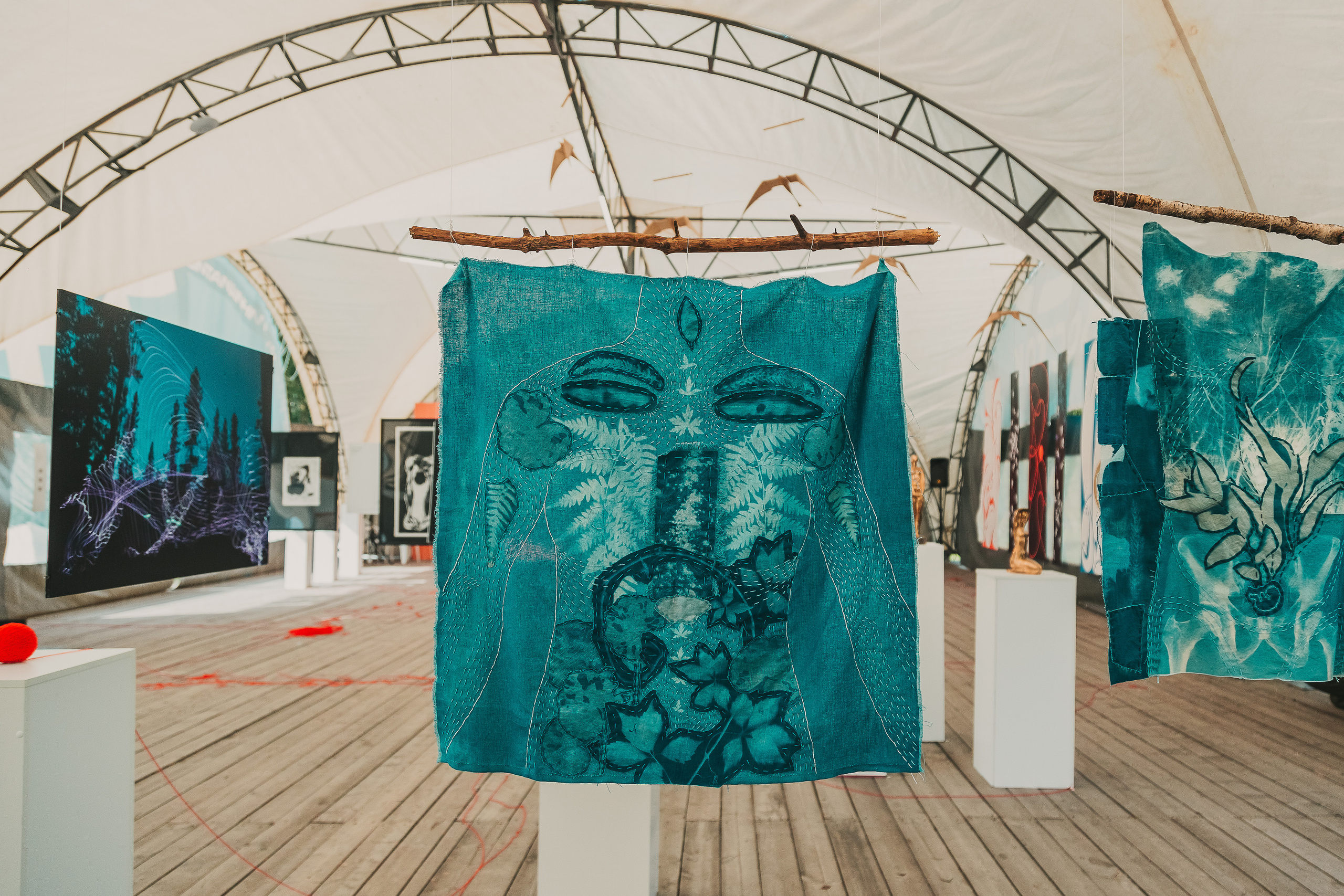 Тайгаrt. Мерцание на границе1. Элина Гусарова