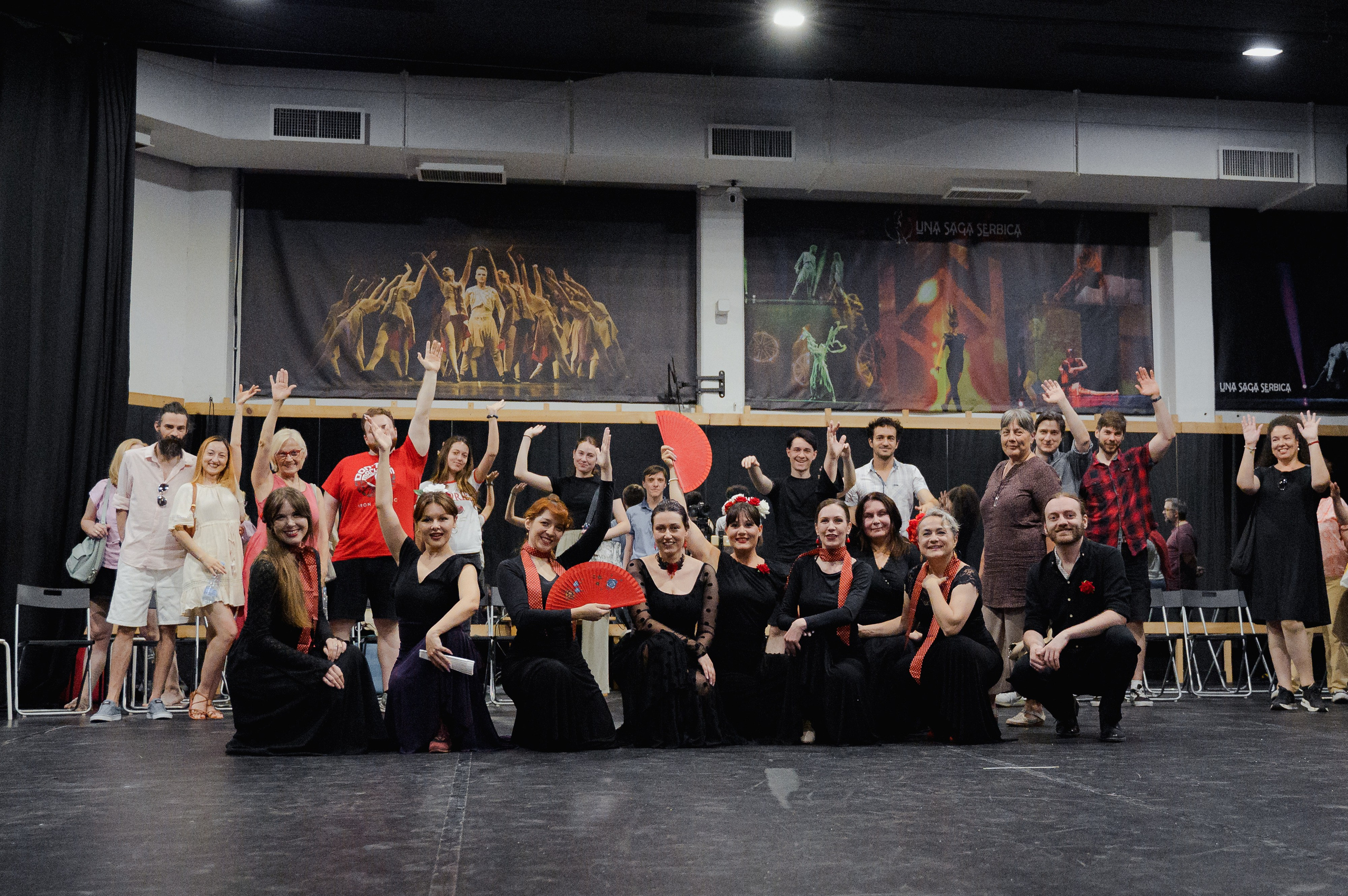 Концерт школы фламенко Los Tacones. Елена Чеснокова спортивный фотограф во Владимире и Белграде