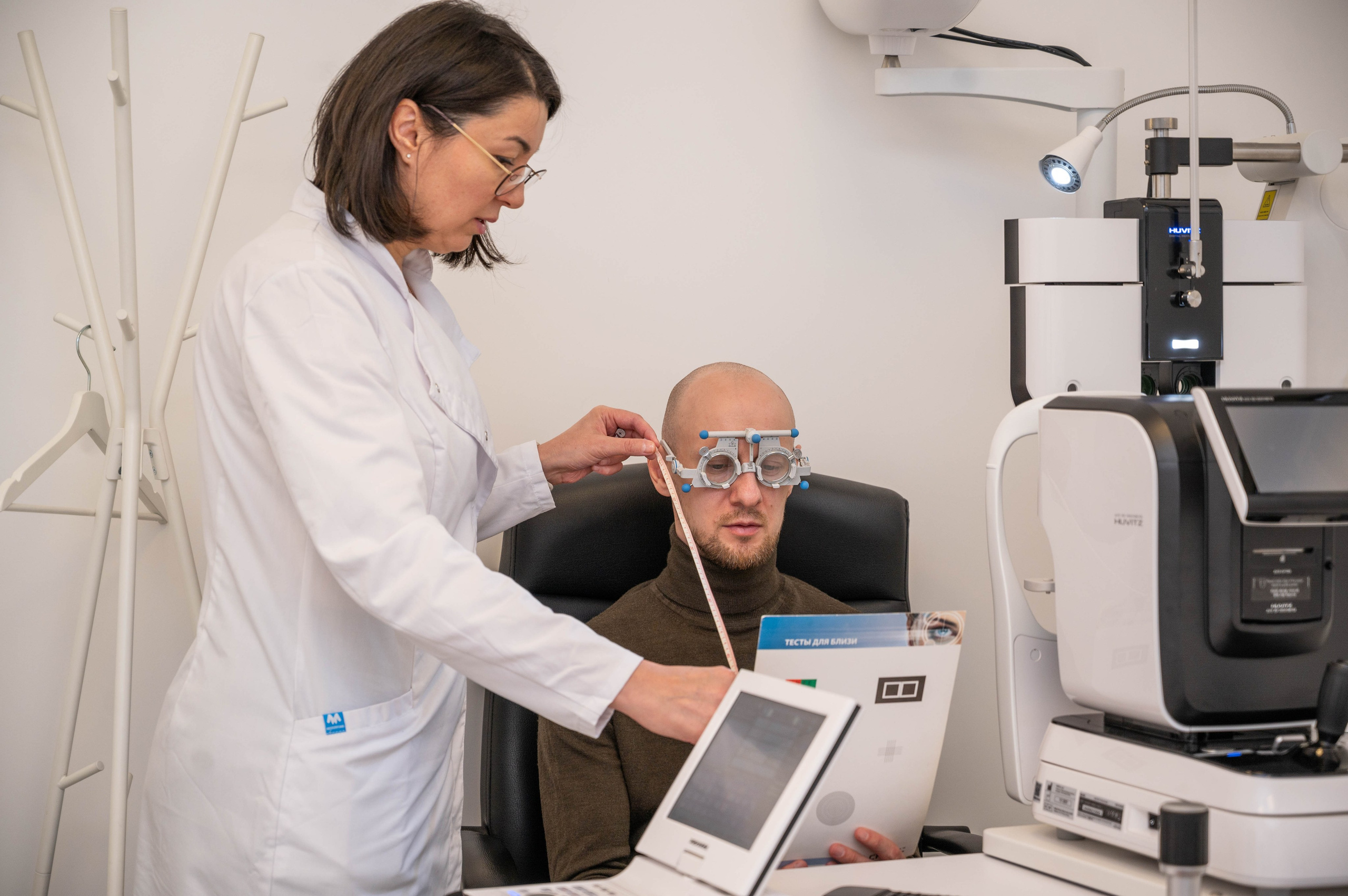 Съёмка открытия оптики