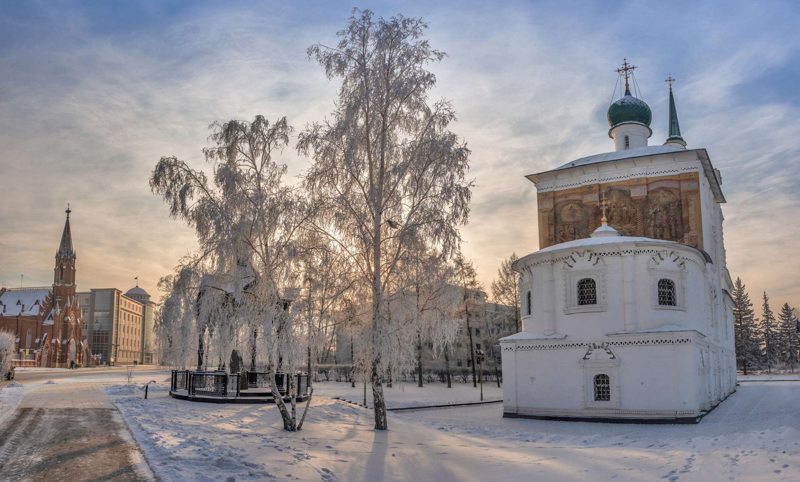 Зимний Иркутск. Фотограф Лара Кучина