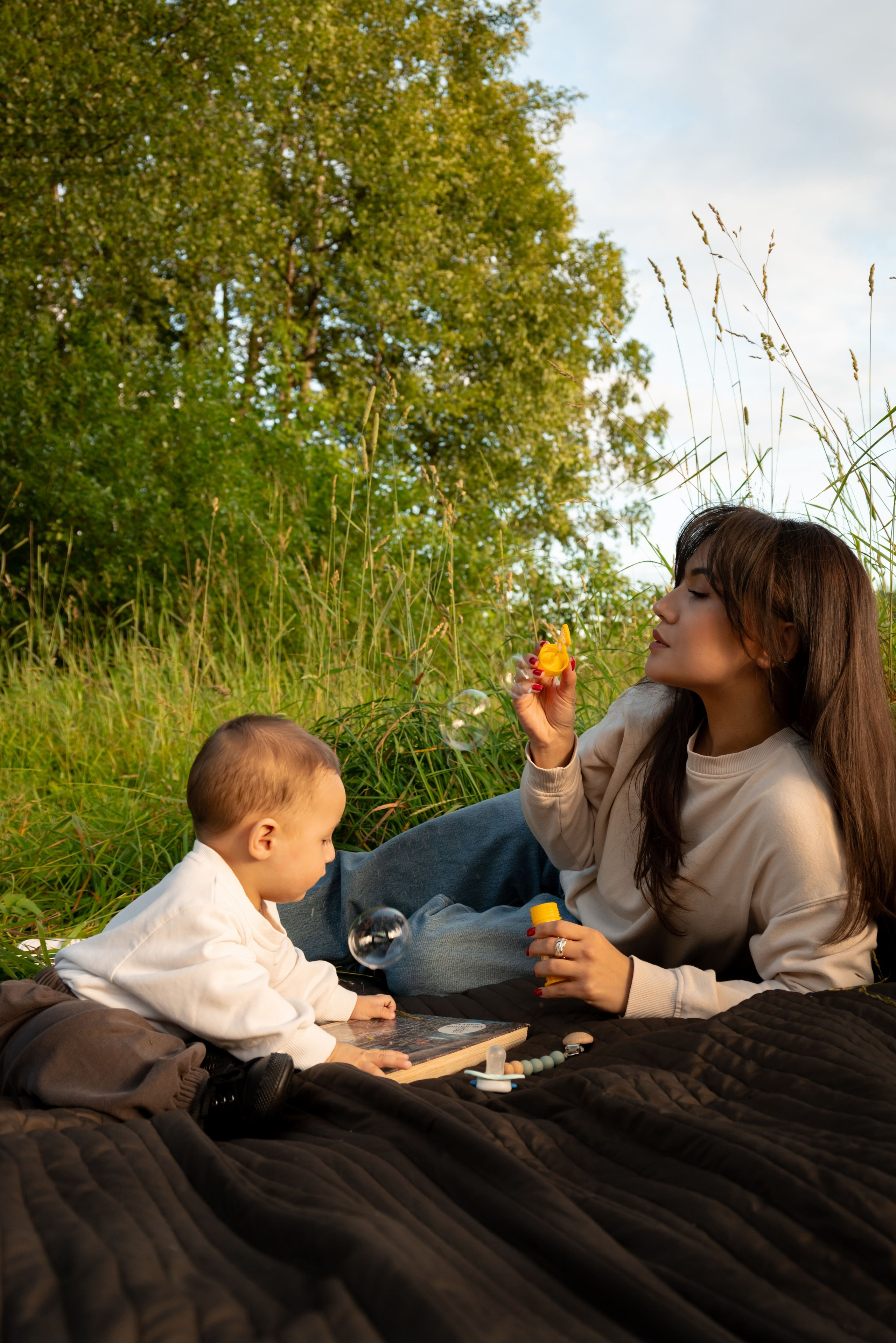 Семейная фотосессия на природе. Профессиональный фотограф в Твери Иванова Юлия