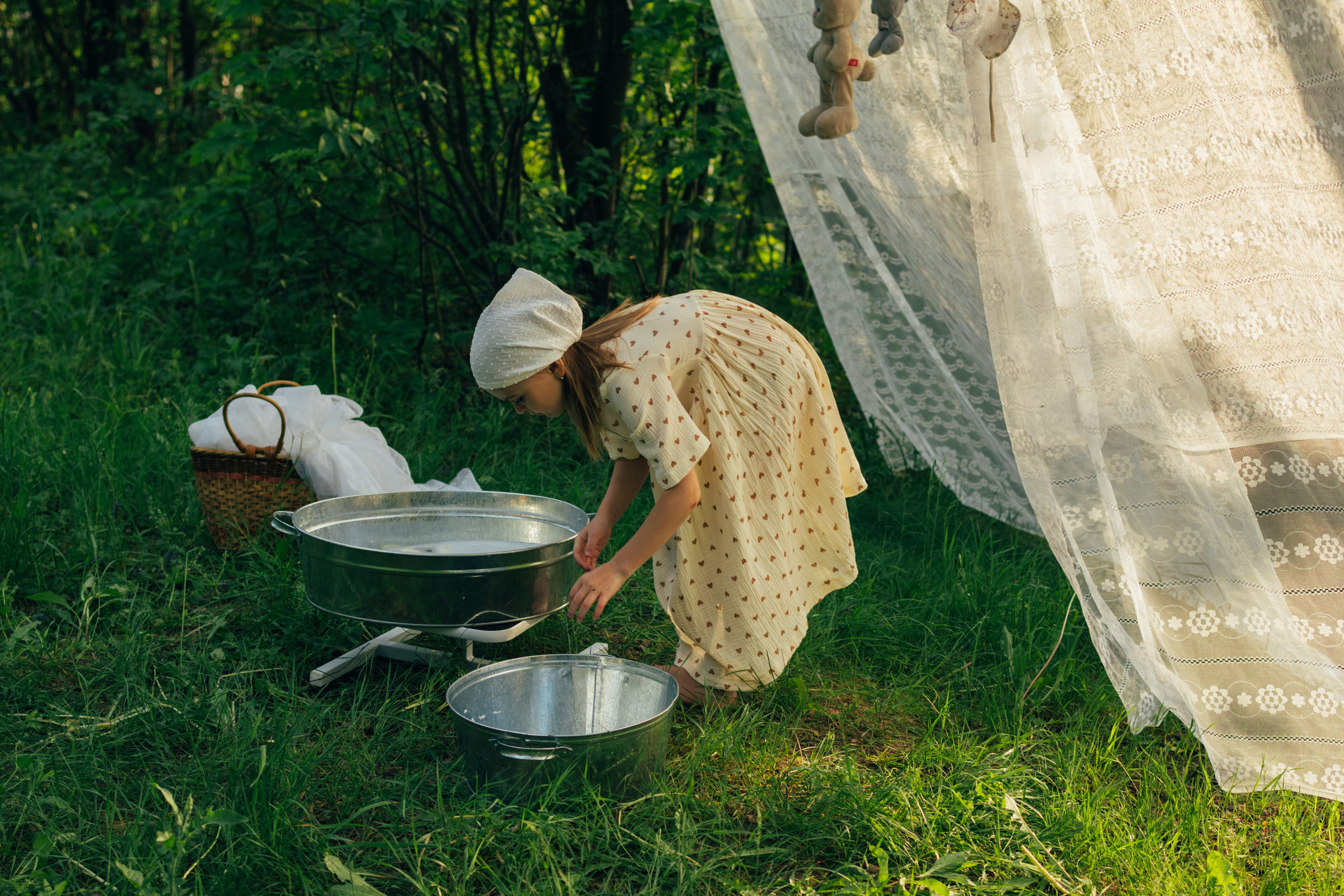 Большая стирка Дарья и Мария. Фотограф Ирина Панина