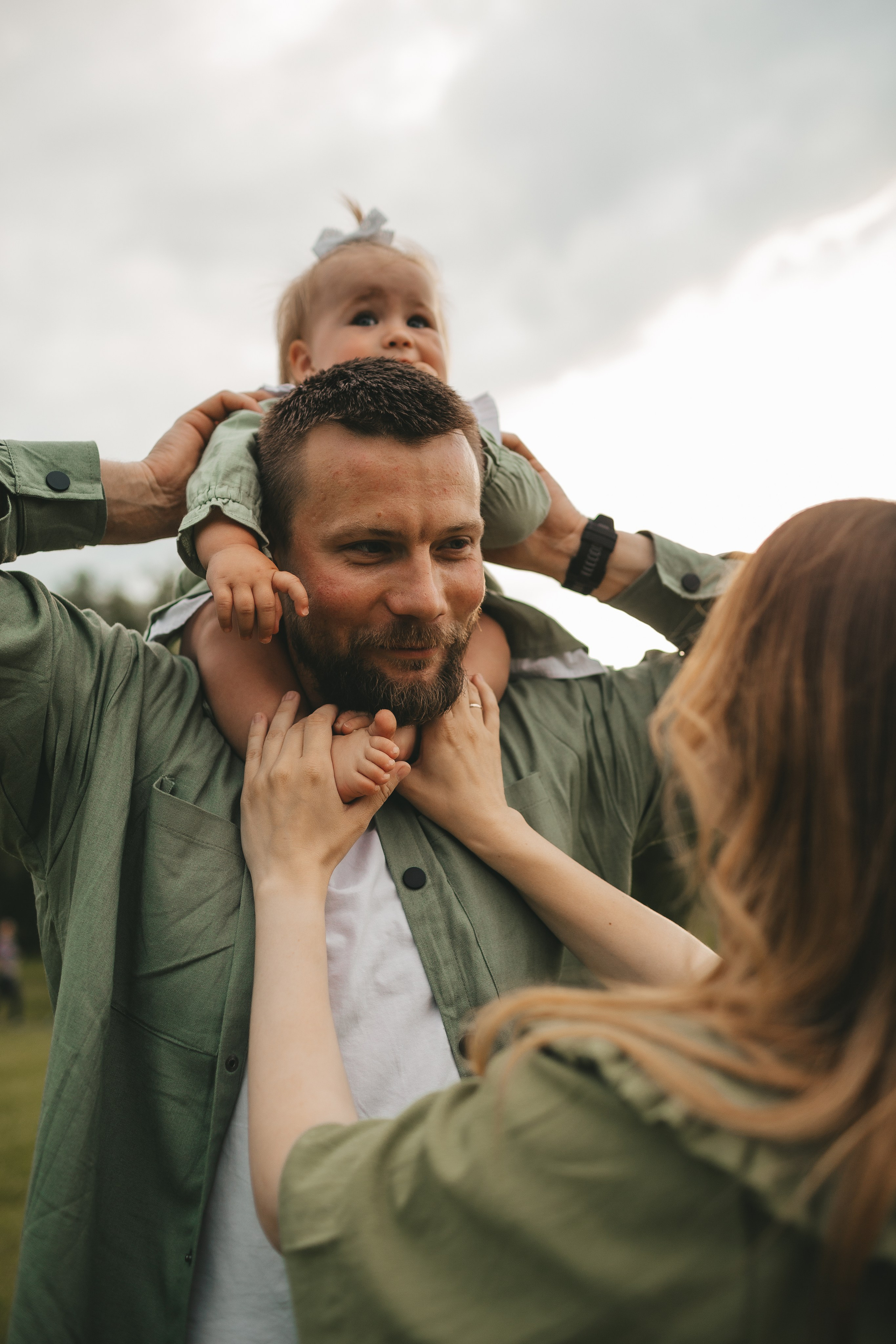 Ксения и семья в Коломенском. Семейный и детский фотограф и видеограф в Москве, Дрокина Наталья