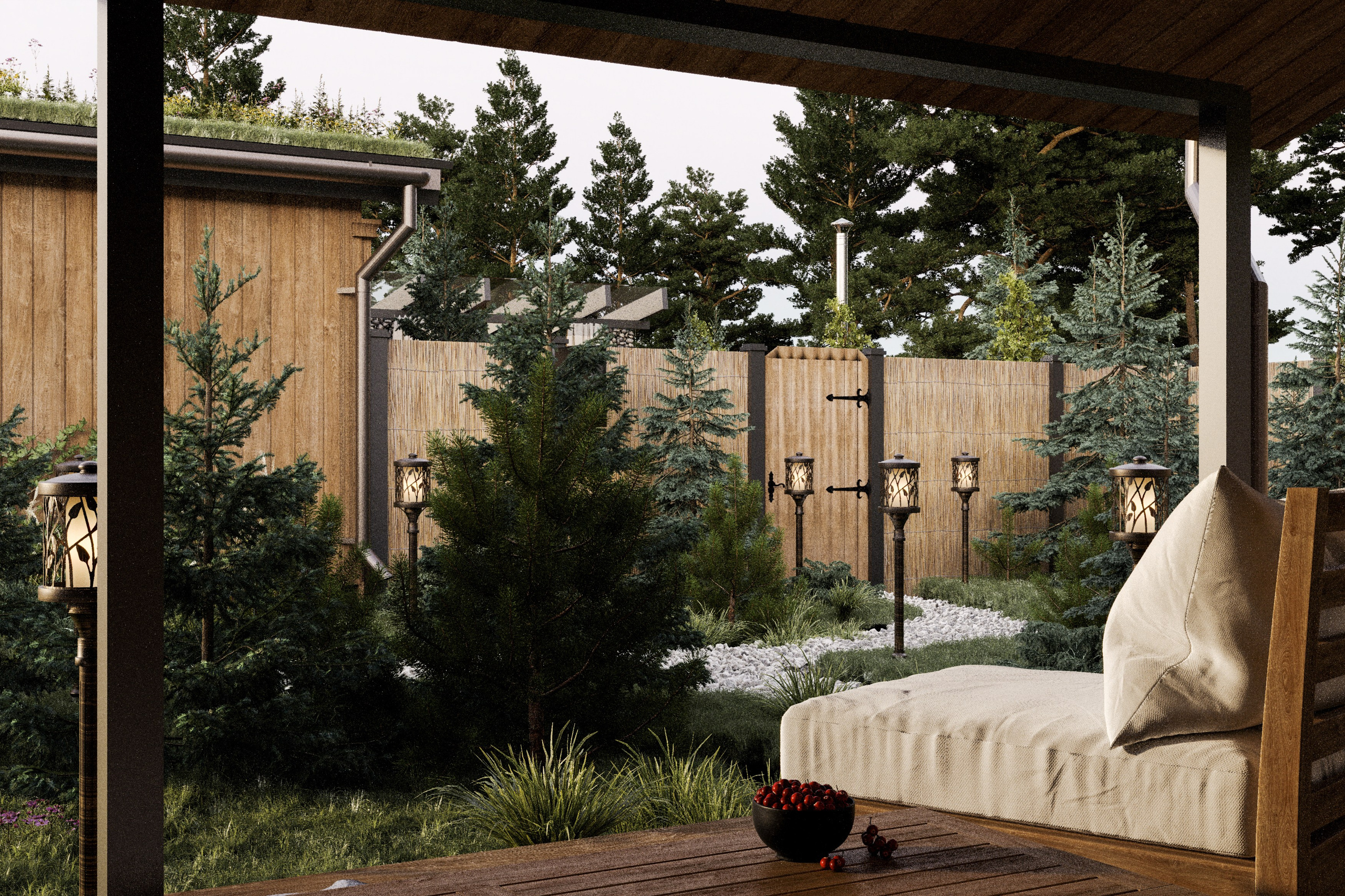 Дом в Миассе ландшафт. Анна Терентьева — Дизайнер интерьера в Сочи