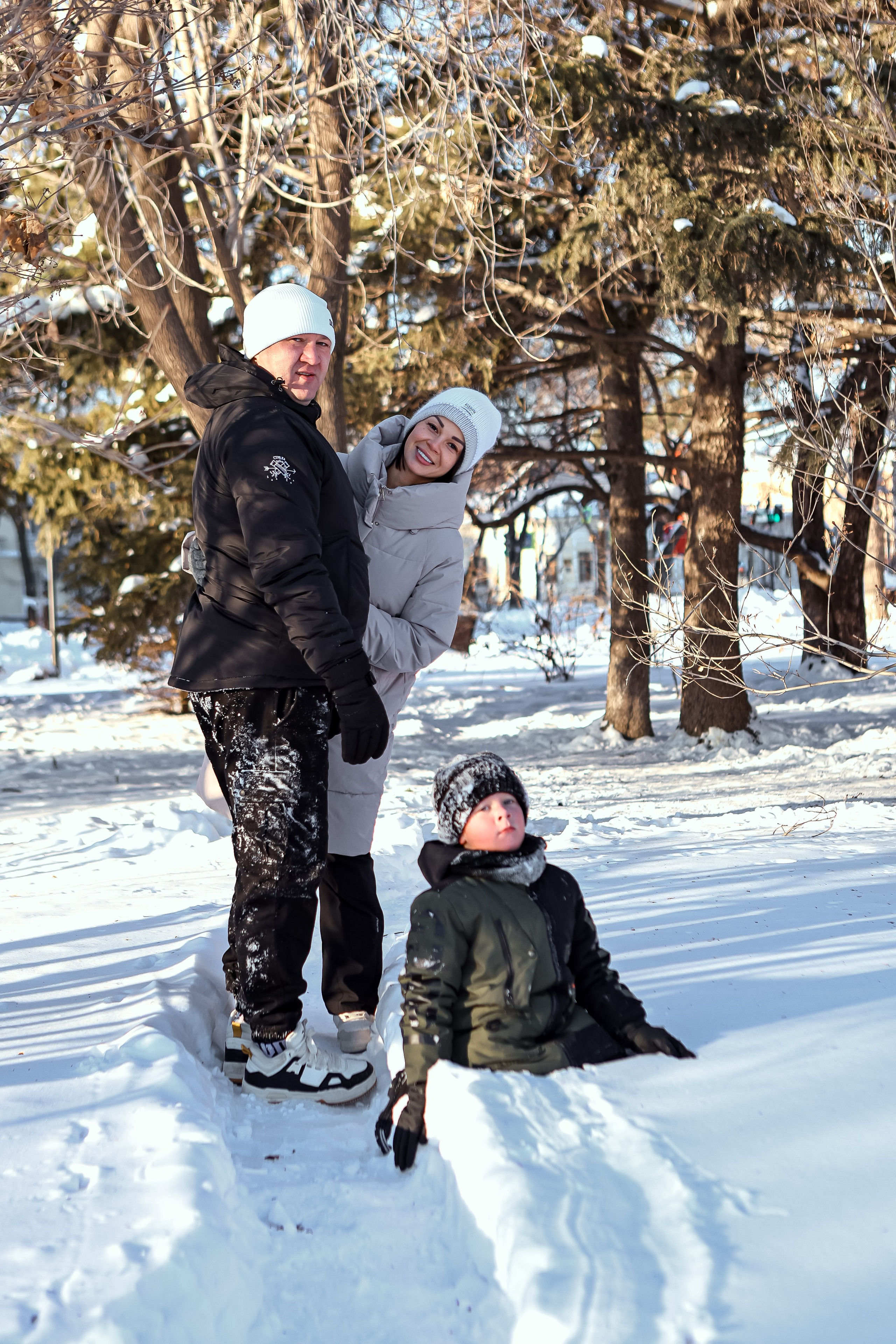 Ноябрь–декабрь 2024 (прогулка в снегу). Фотограф Евгения Лондкевич