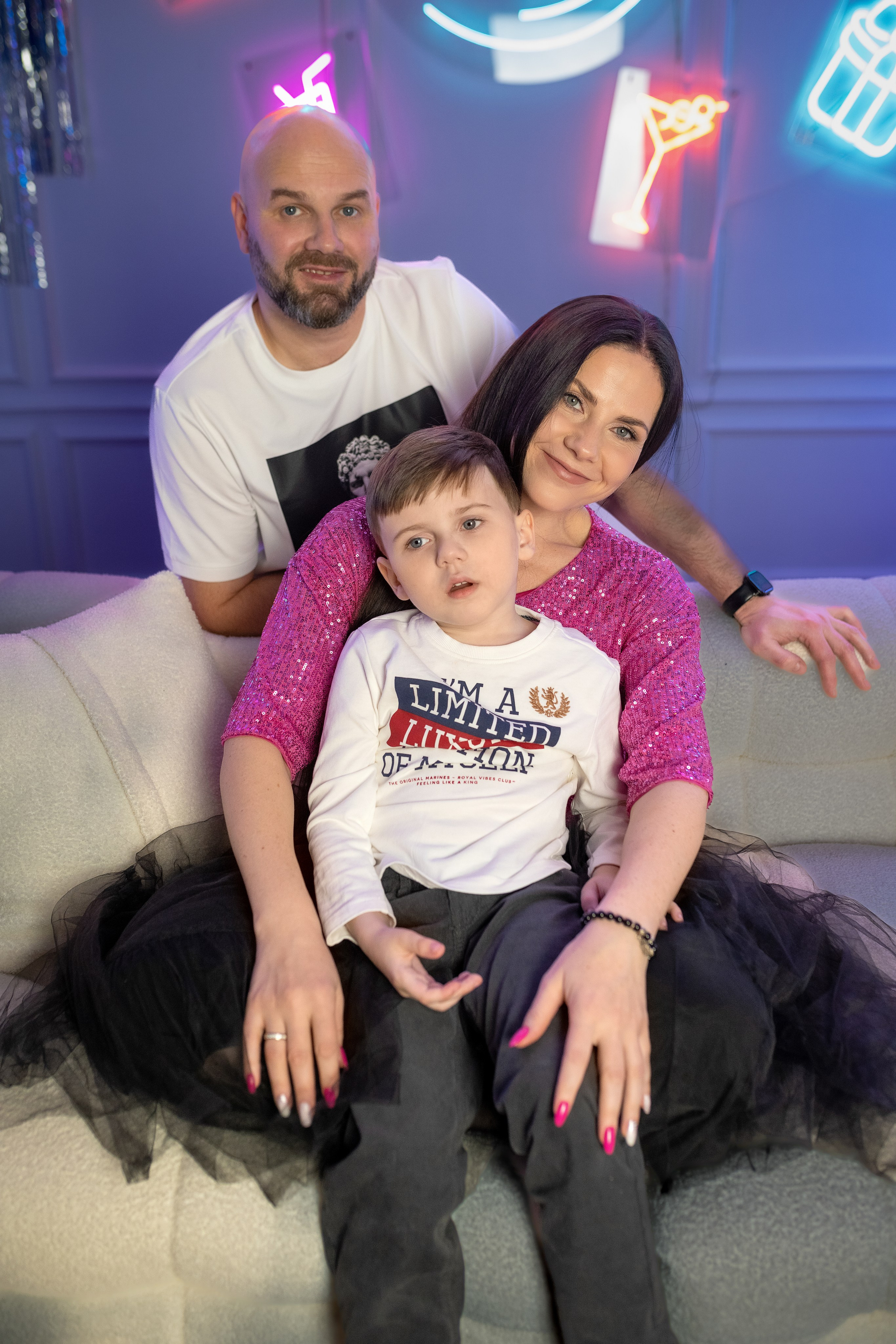 Новогоднее: Алексей, Алена и Степан. Фотограф г. Хабаровск