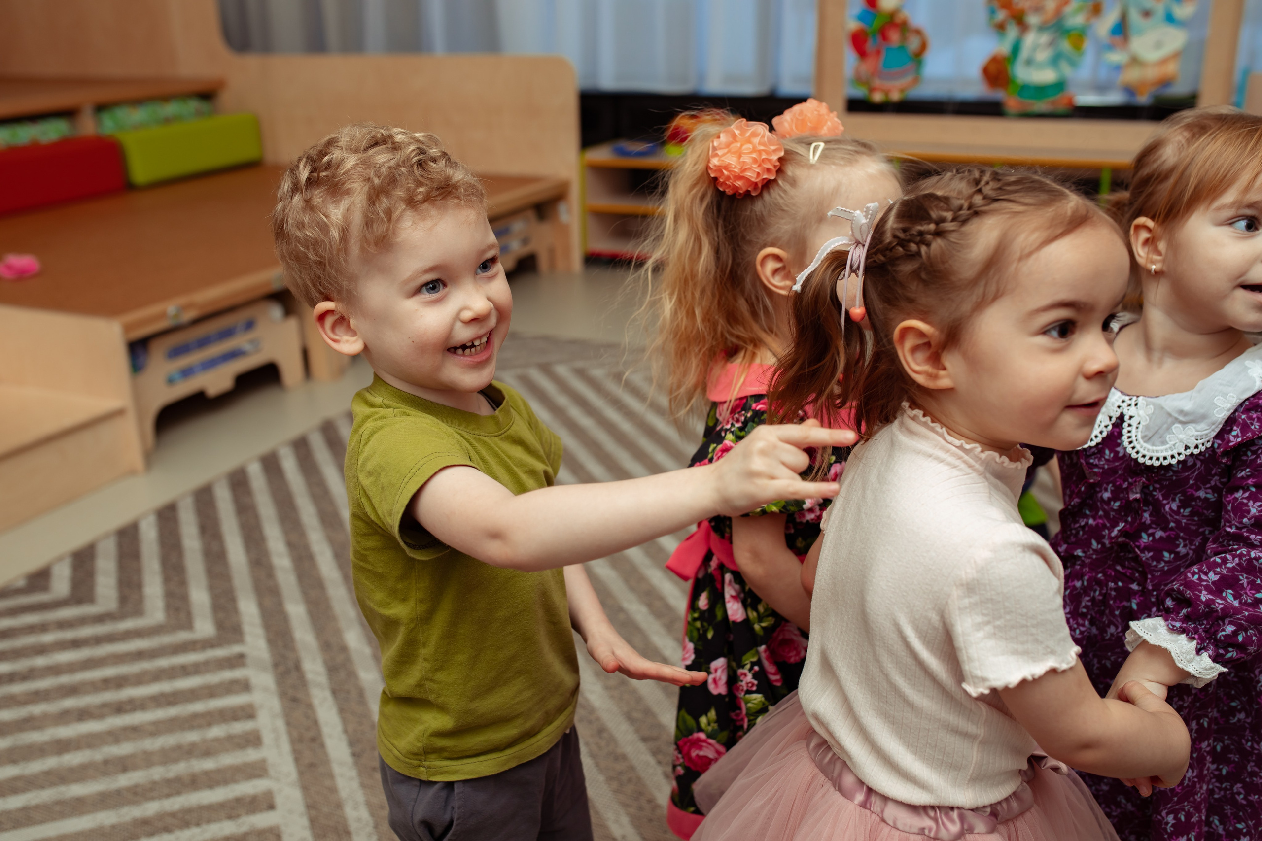 Праздник весны в детском саду. Семейный и детский фотограф в Москве Дорогова Екатерина