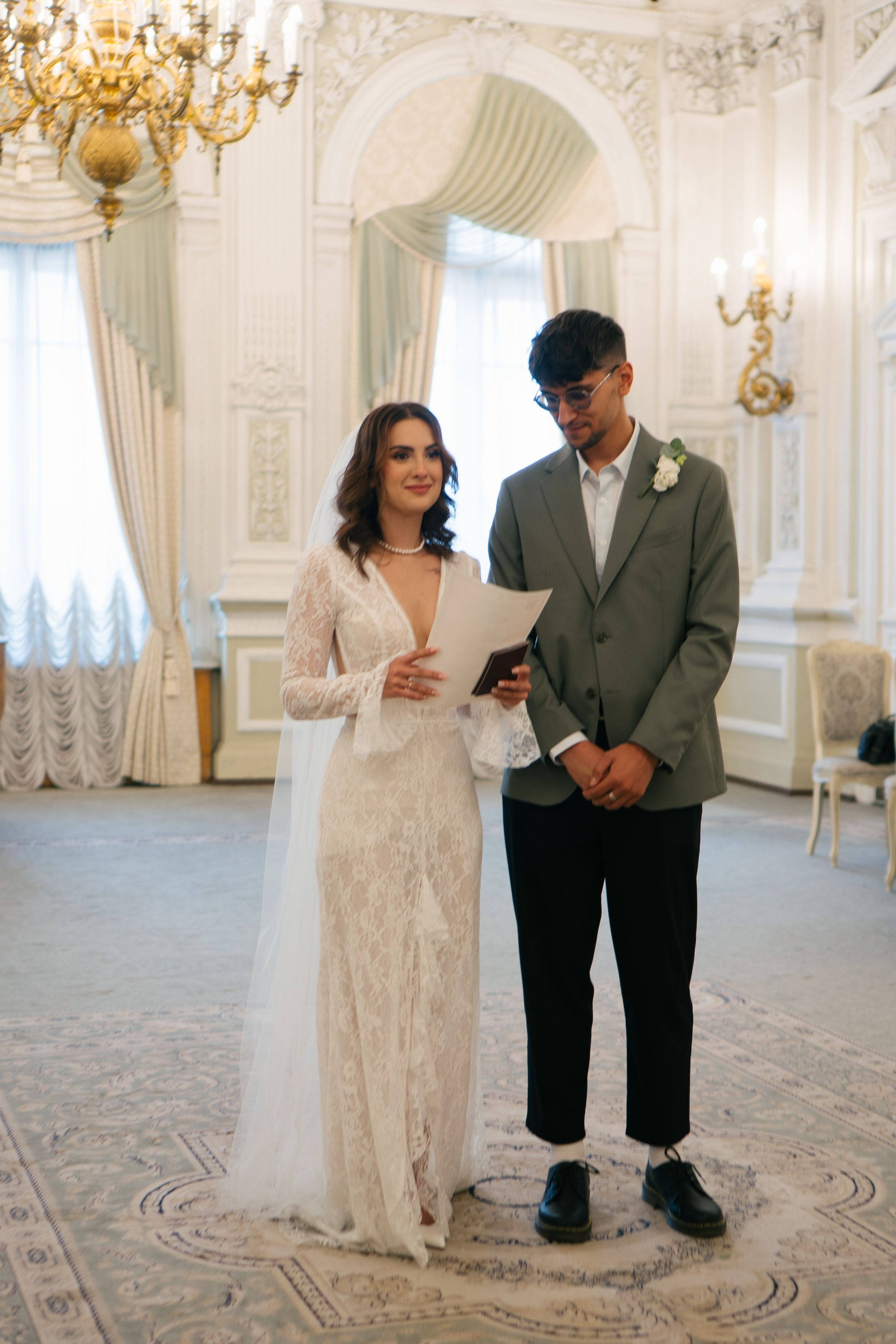 СВАДЕБНАЯ СЬЕМКА В ПЕРВОМ ДВОРЦЕ БРАКОСОЧЕТАНИЯ. Профессиональный фотограф, Санкт-Петербург — Виктория Богомолова