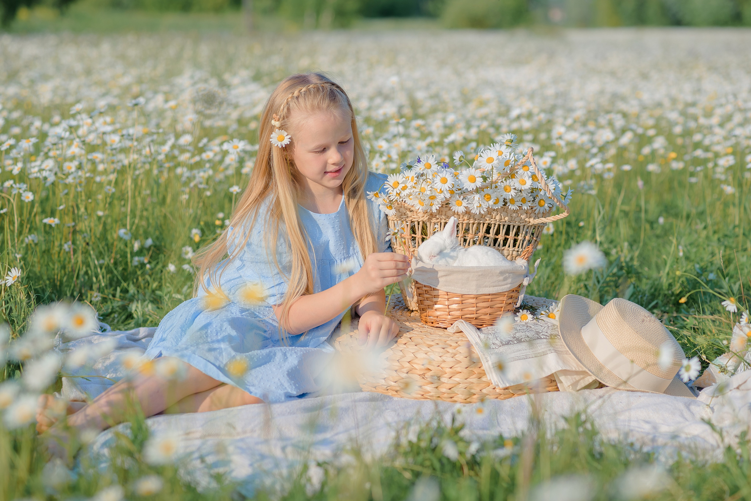 Ромашковое поле. Семейный фотограф в Рязани Мария Ермакова