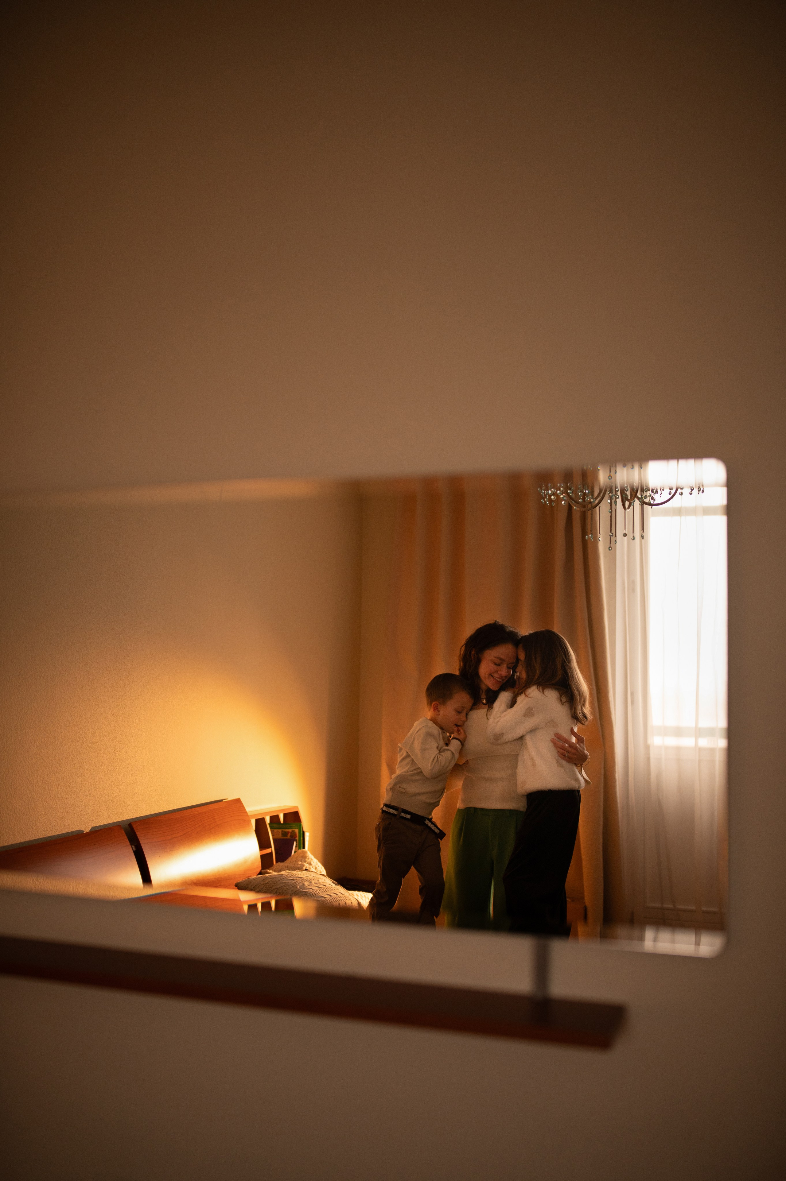 Новогодние съёмки дома. Семейный и детский фотограф в Москве Анна Оськина