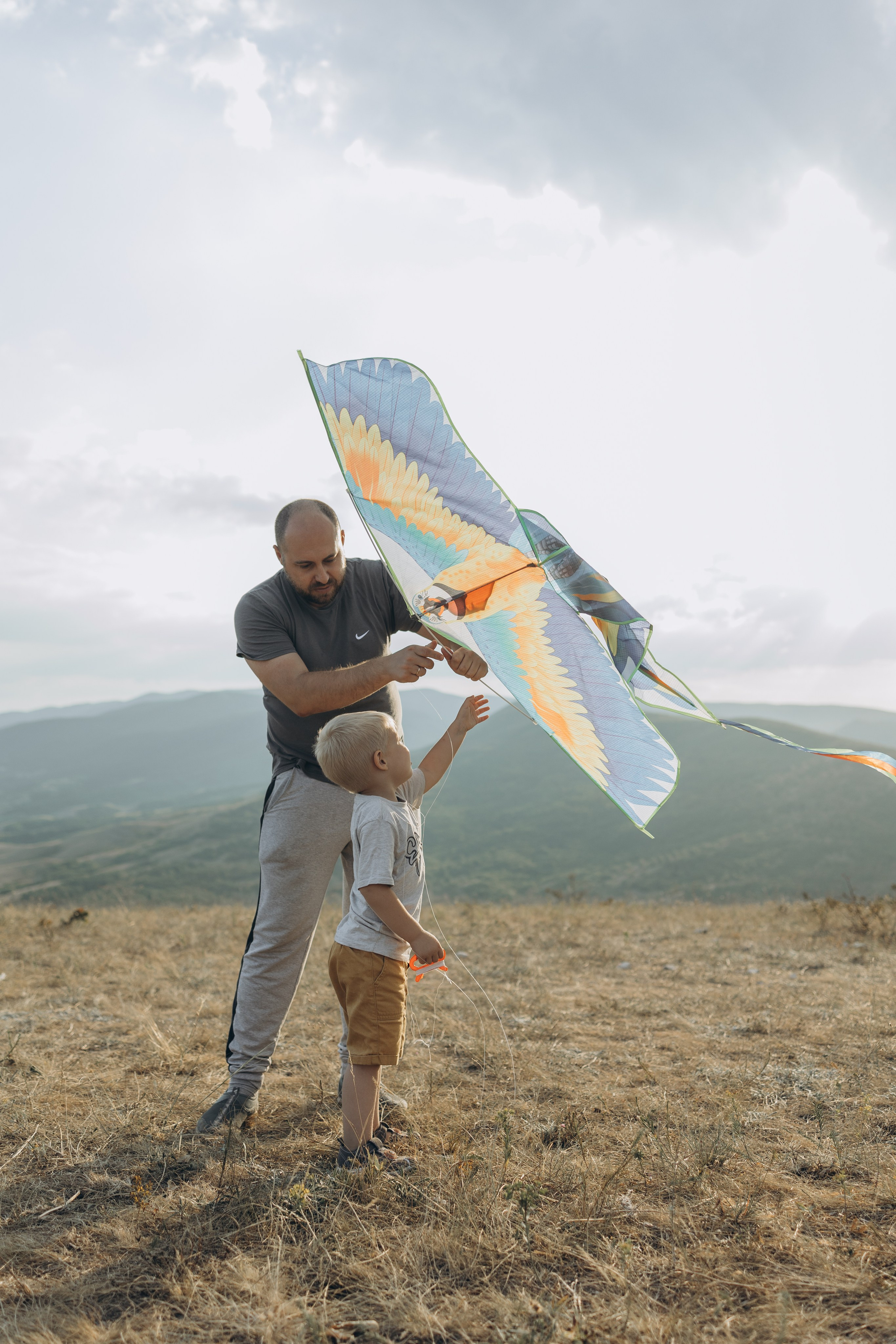 Воздушный змей. Семейный фотограф в Москве Виктория Ястребинская