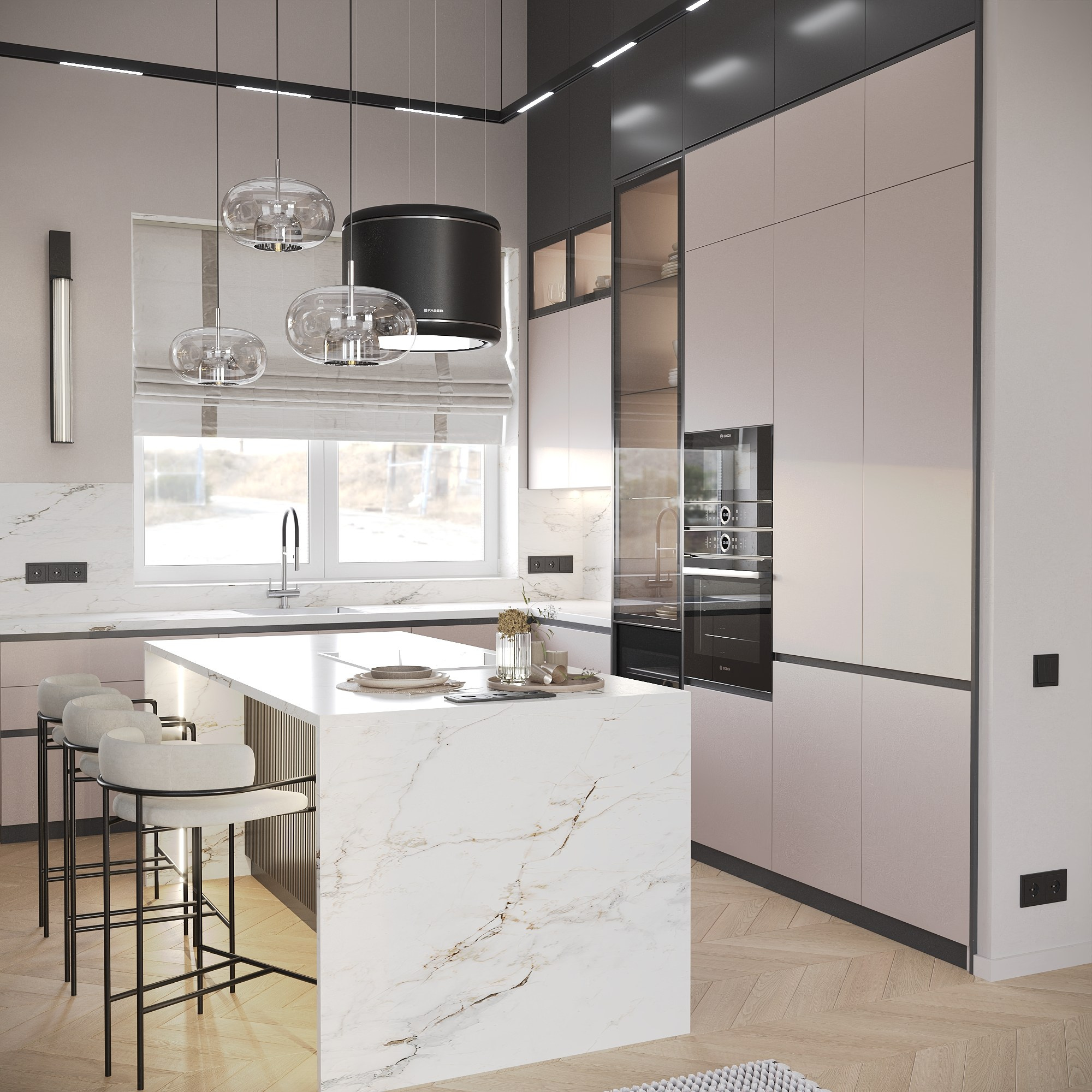 Г. Екатеринбург ул. Уютная, пос. Бобровский. БК студия дизайна интерьера