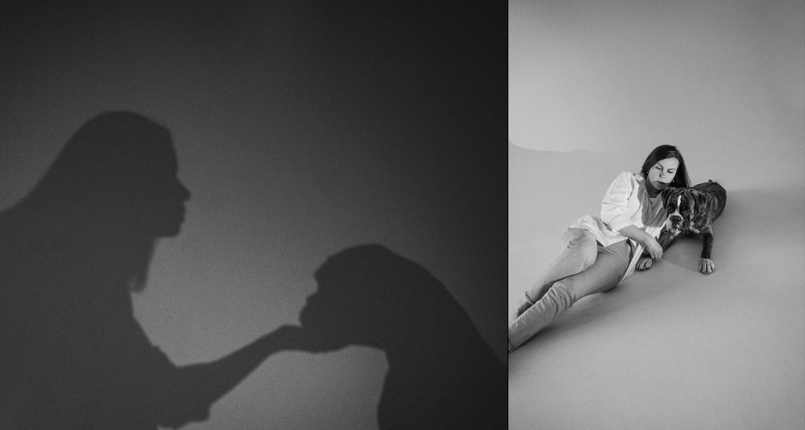 Анна, Максим и Марсель. Фотограф анималист в Москве и Санкт-Петербурге Свиридова Анна