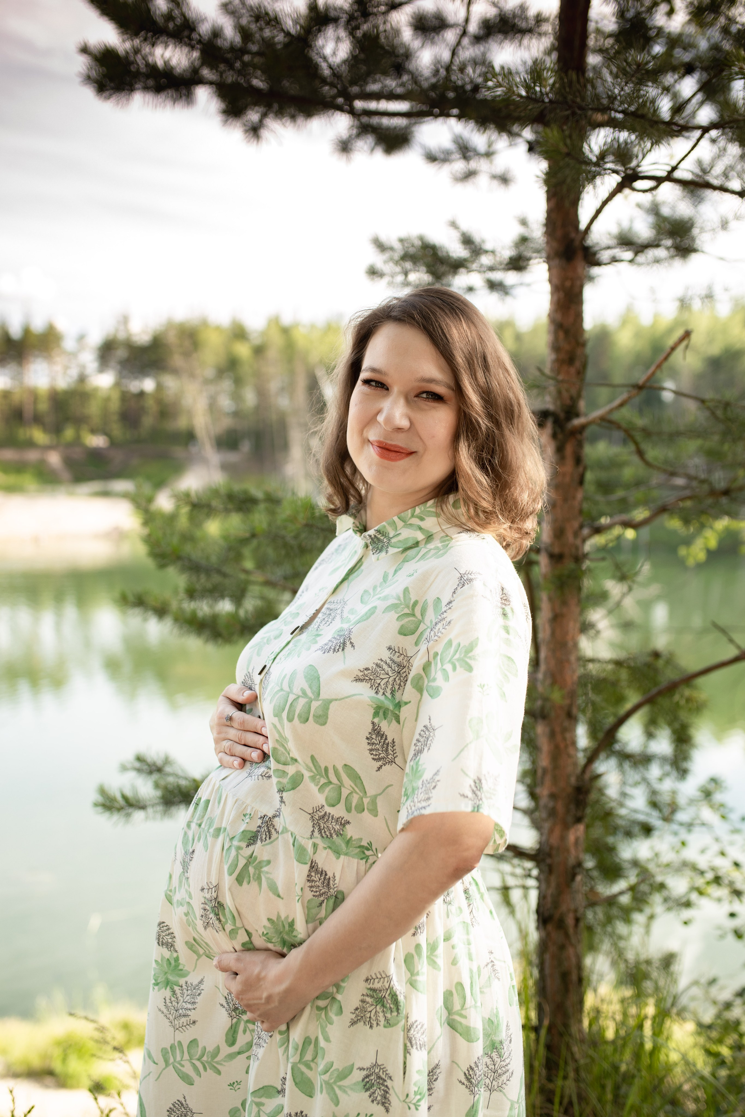 Фотосессия беременности на карьере. Фотограф в Железнодорожном и Балашихе