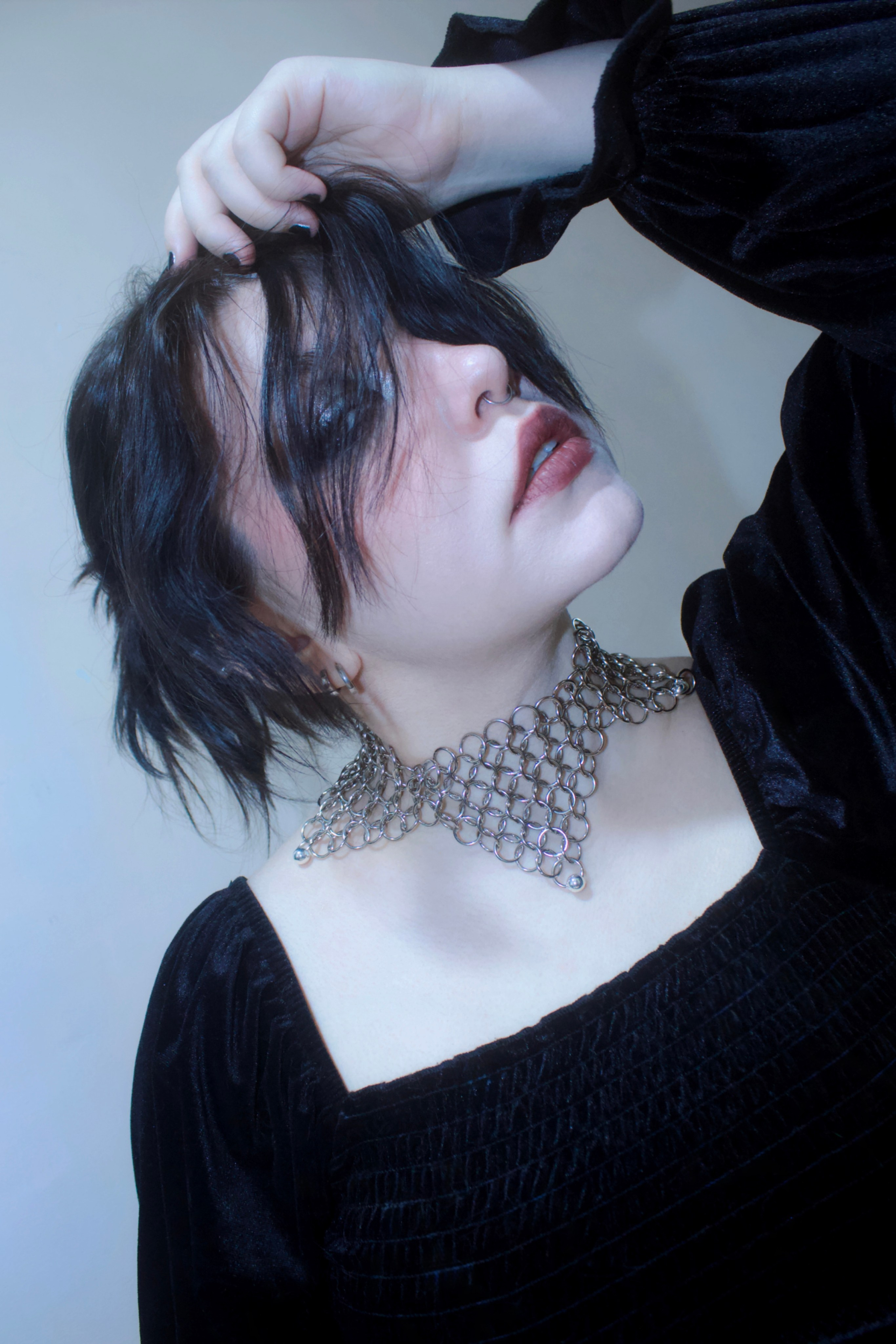 Чокеры из кольчуги. Украшения из кольчуги в Москве Соня Спросонья