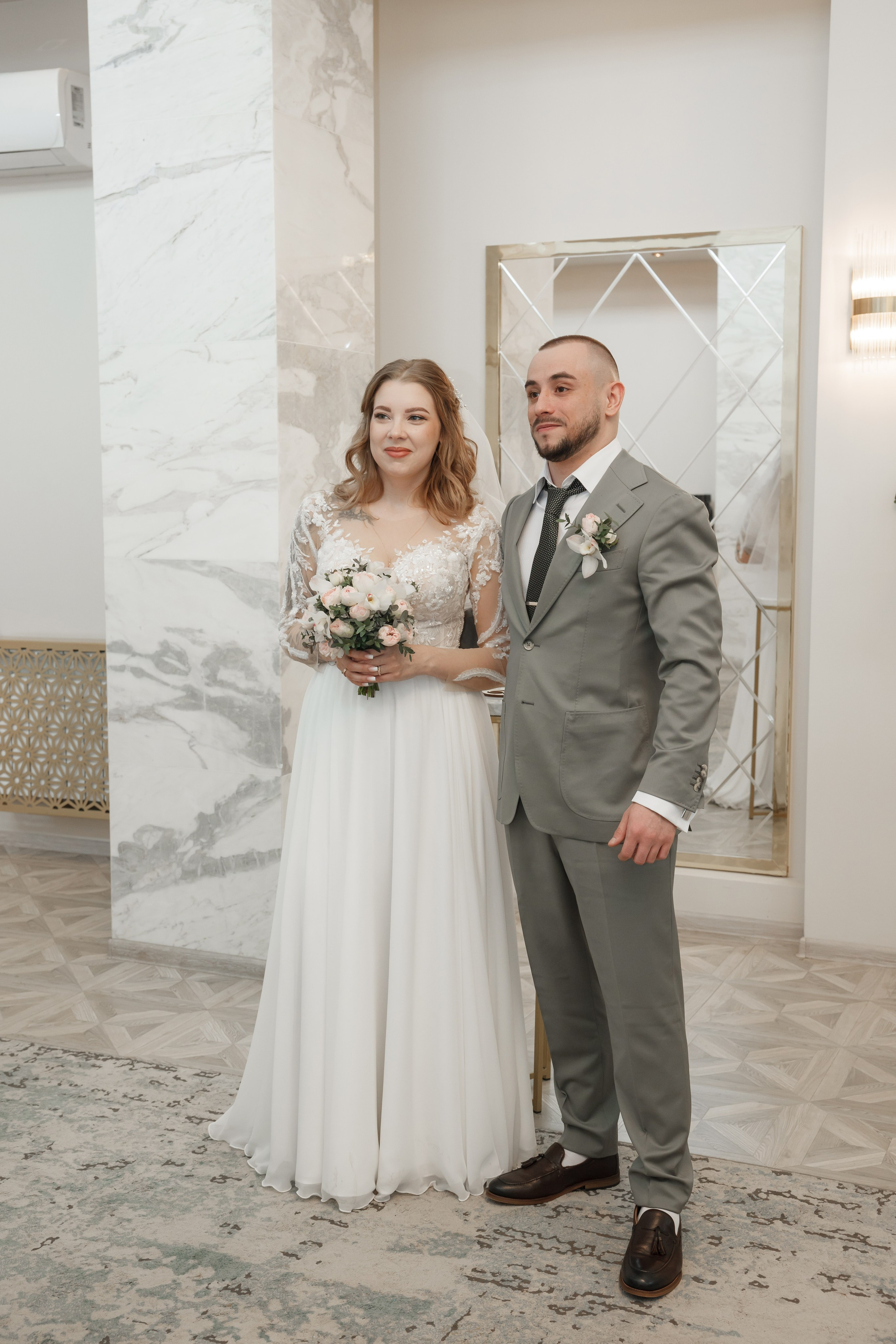 Варя и Денис, 4 ЗАГС + банкет. Свадебный и репортажный фотограф (Москва, Королев и другие)