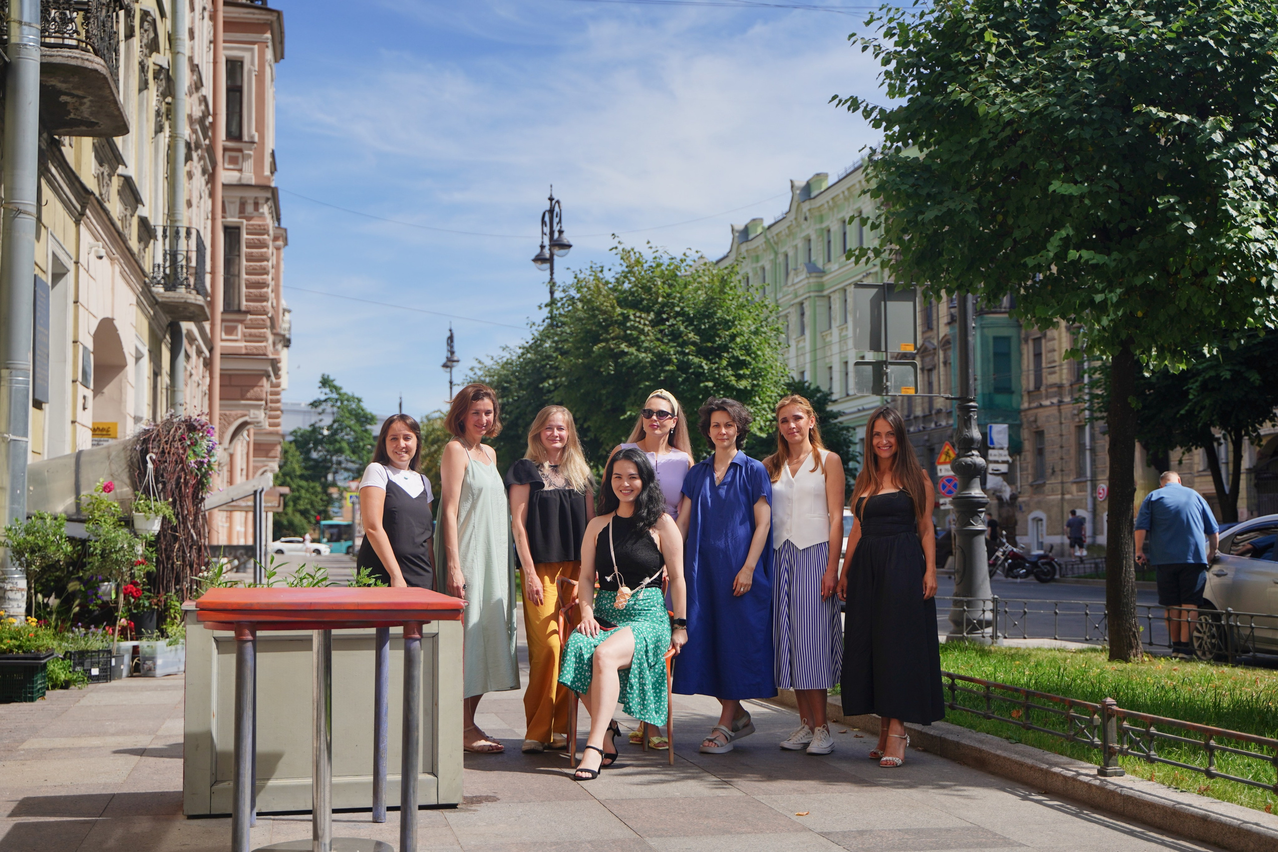 Съемки на улице. Фотограф Богдан Оськин