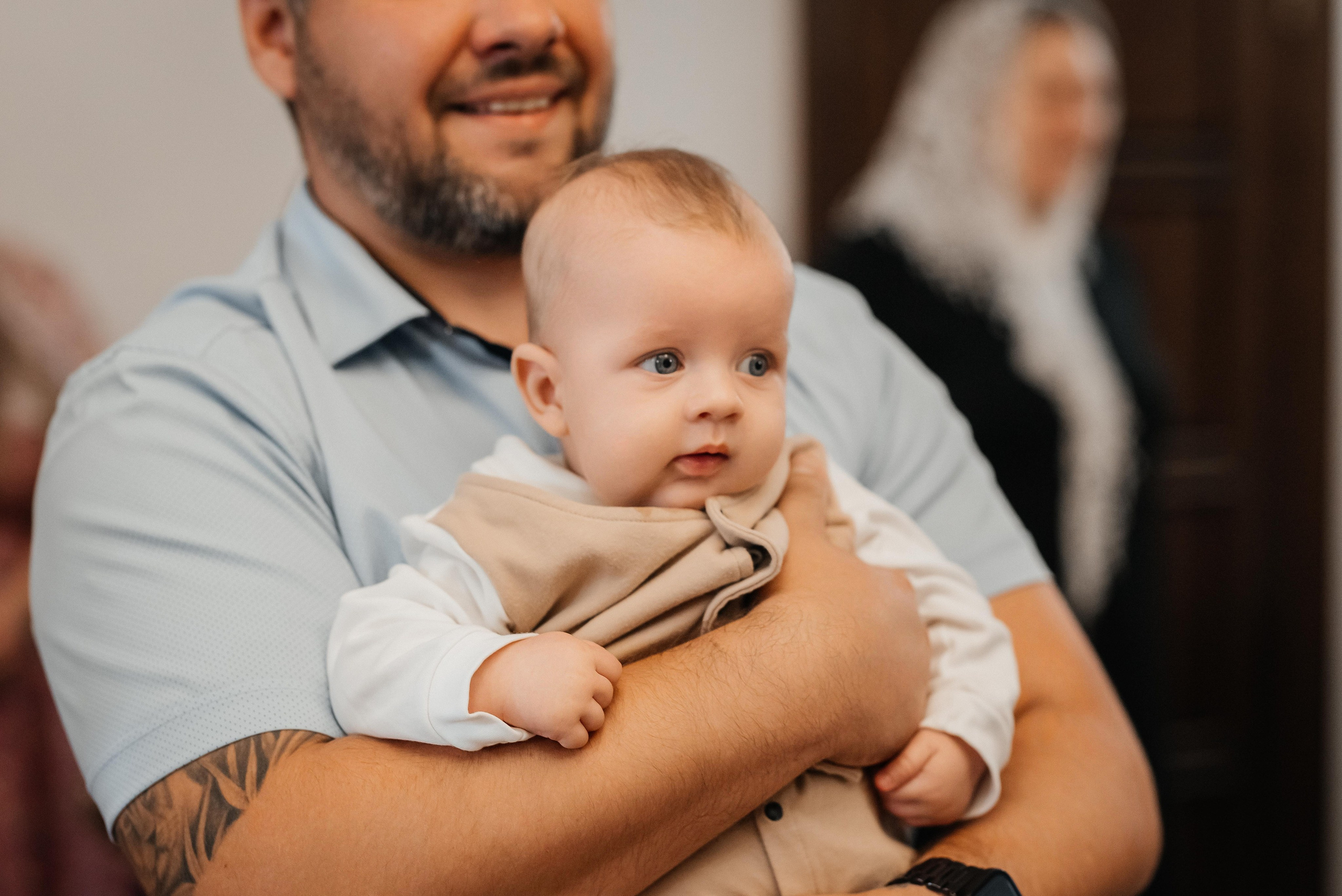 Крещение Ромы. Свадебный и семейный фотограф Яна Стражева. Волгоград, Москва
