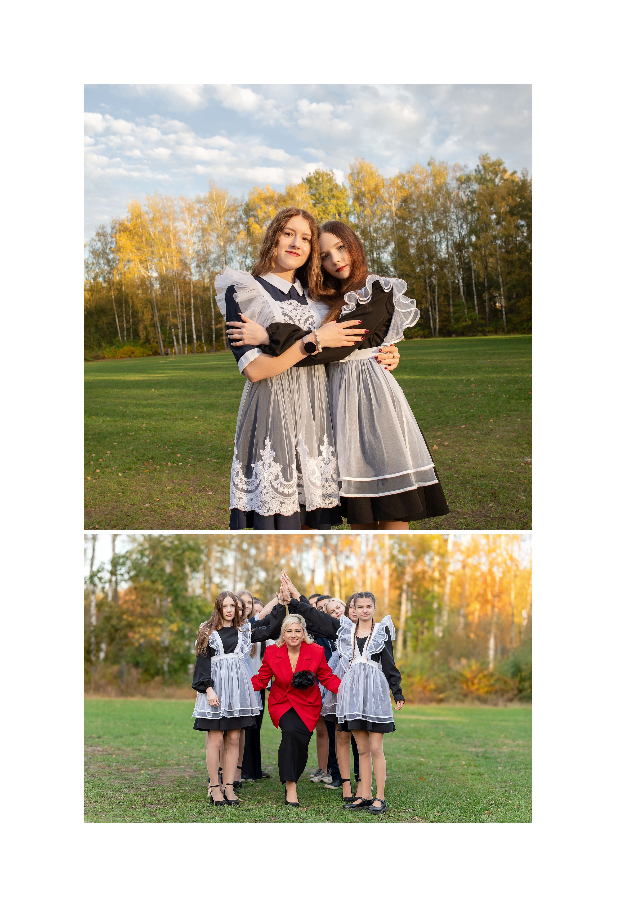 Альбом общей вёрстки для старшей школы 23×30 15 разворотов. Семейный фотограф в г. Воскресенск Наталия Молева