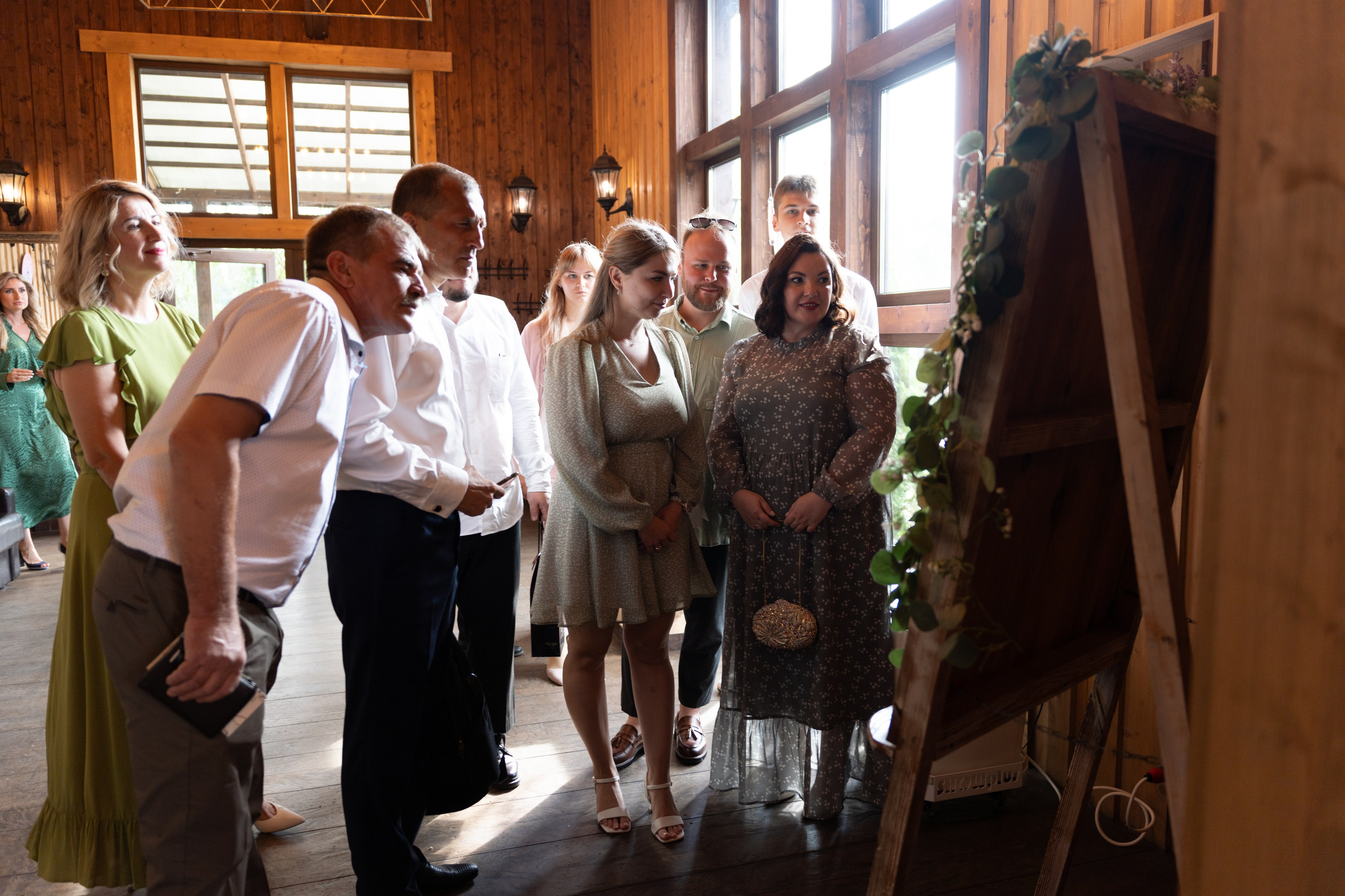 Банкет в ресторане «Амбар № 1» в городе Петергофе. Свадебный фотограф Александр Невский в Санкт-Петербурге