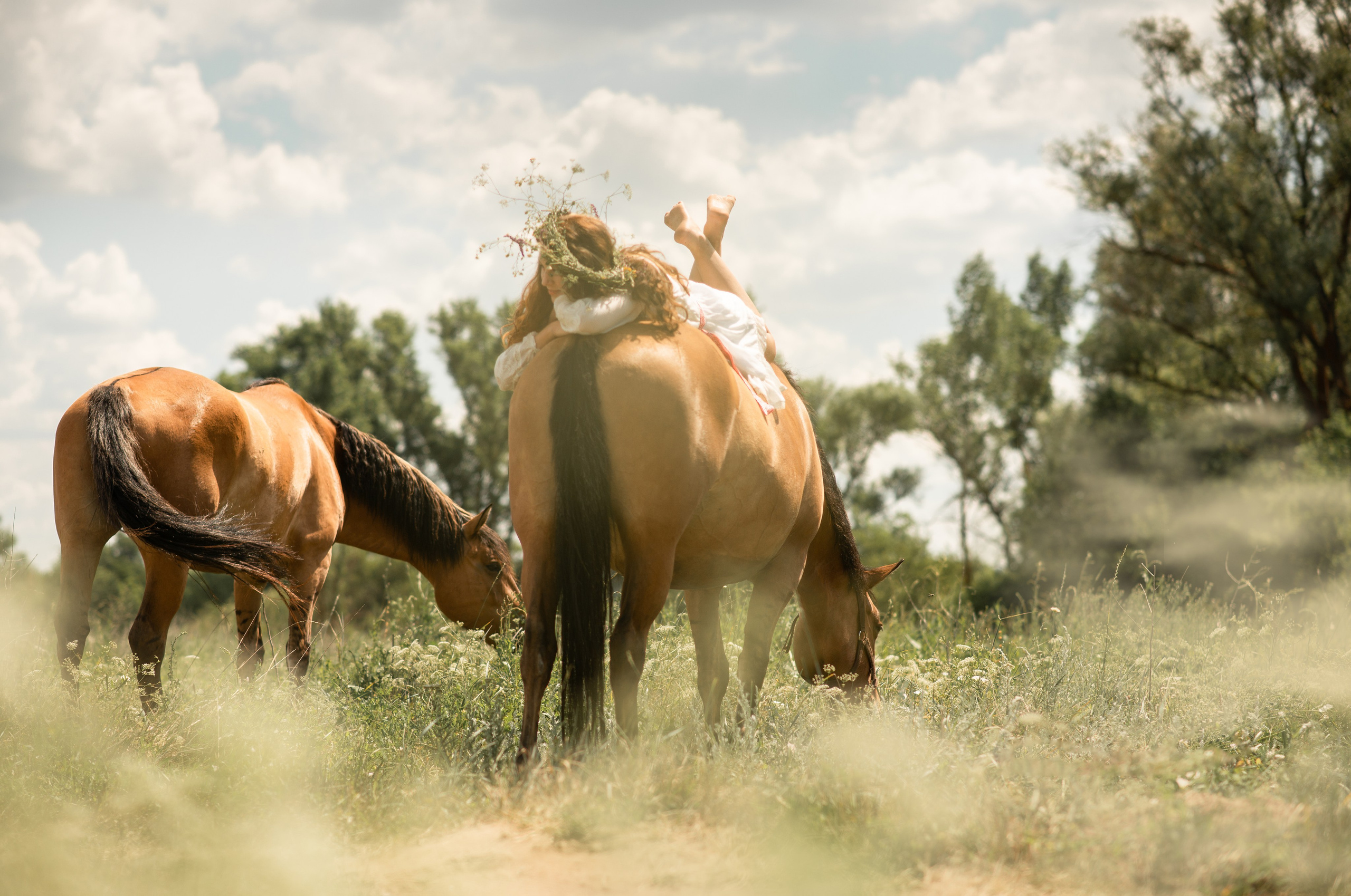 Купала в Родославном. Конный фотограф в Саратове Юлия Иванова